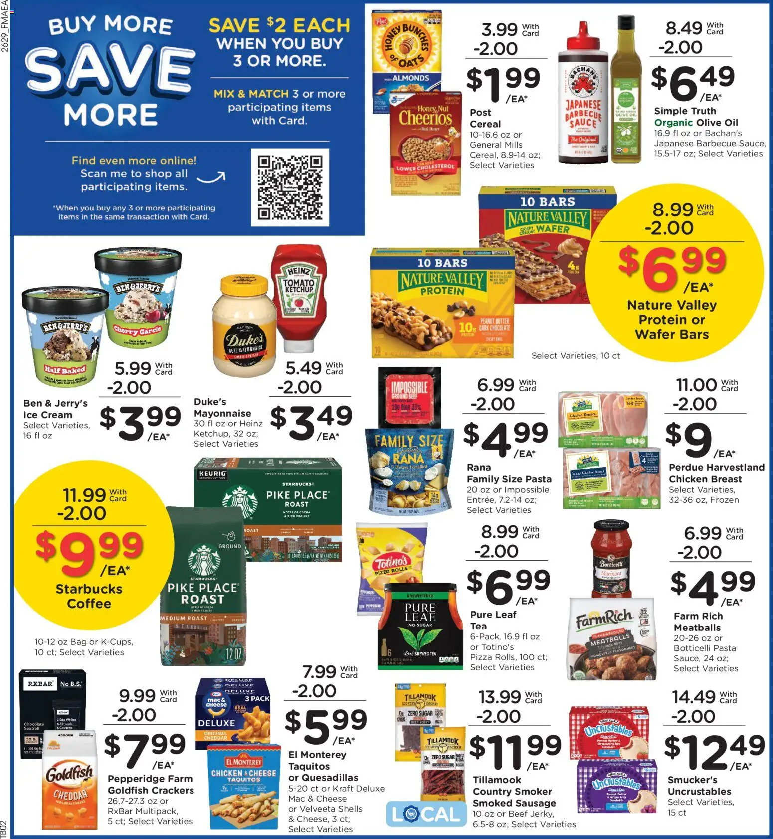 Fred Meyer Weekly Ad - valid from 08/19/2026 | Page: 5 | Products: Coffee, Pizza, Pasta, Ice