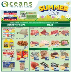 Preview of Oceans weekly flyer - Brampton from shop Oceans valid from Jun 26, 2026