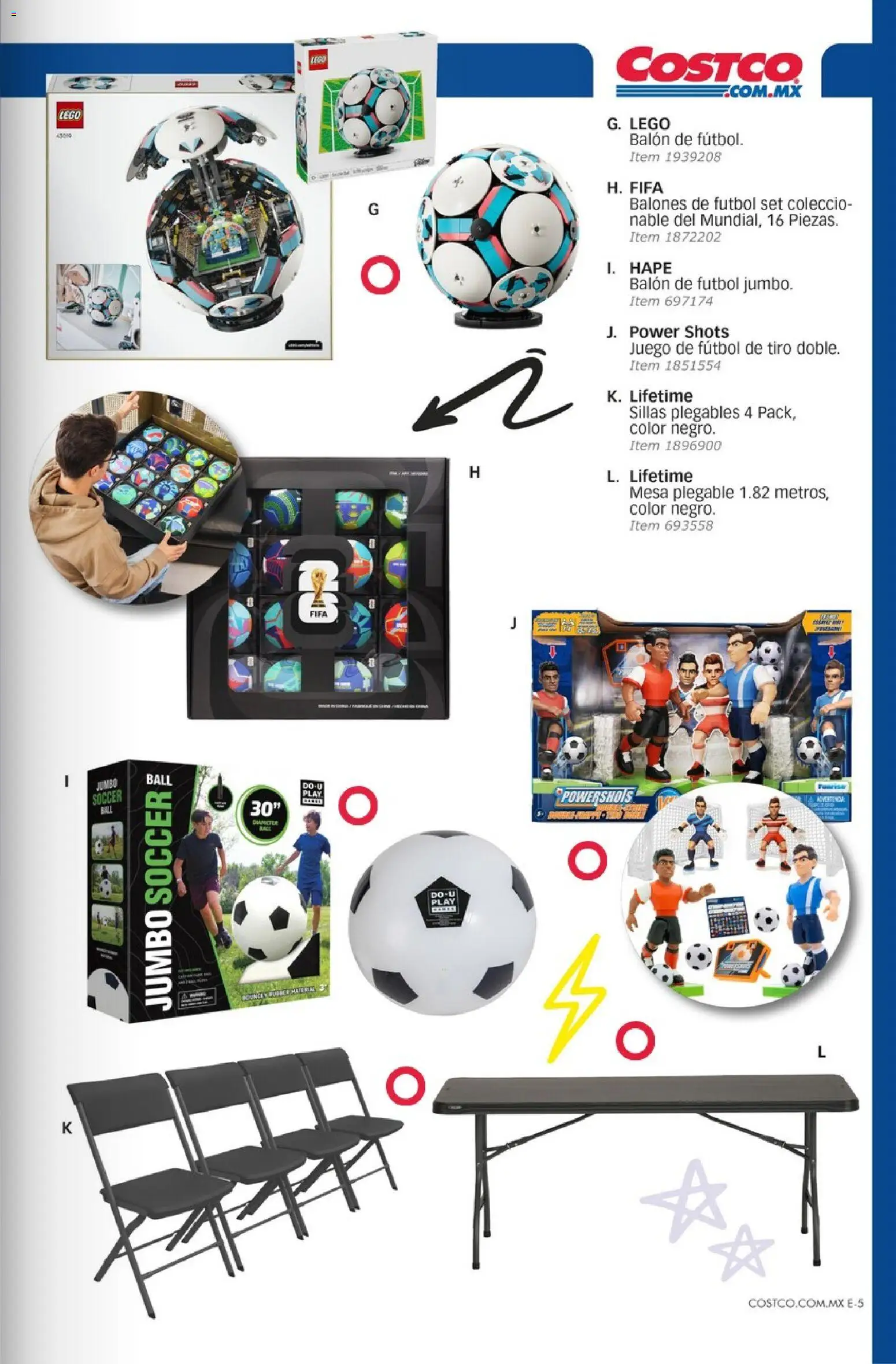 Nuevas ofertas de Costco válidas en toda la República Mexicana desde el 01.04.2026. ¡Encuentra las mejores ofertas en Costco Revista Abril 2026! | Página: 103 | Productos: Juego, Mesa