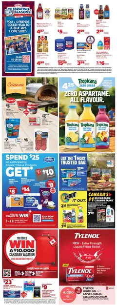 Preview of Real Canadian Superstore weekly flyer / circulaire from shop Real Canadian Superstore valid from Jul 2, 2026 | Page: 38 | Products: Tea, Pineapple, Sponge, Coffee