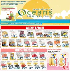 Preview of Oceans weekly flyer - Mississauga from shop Oceans valid from Jul 17, 2026