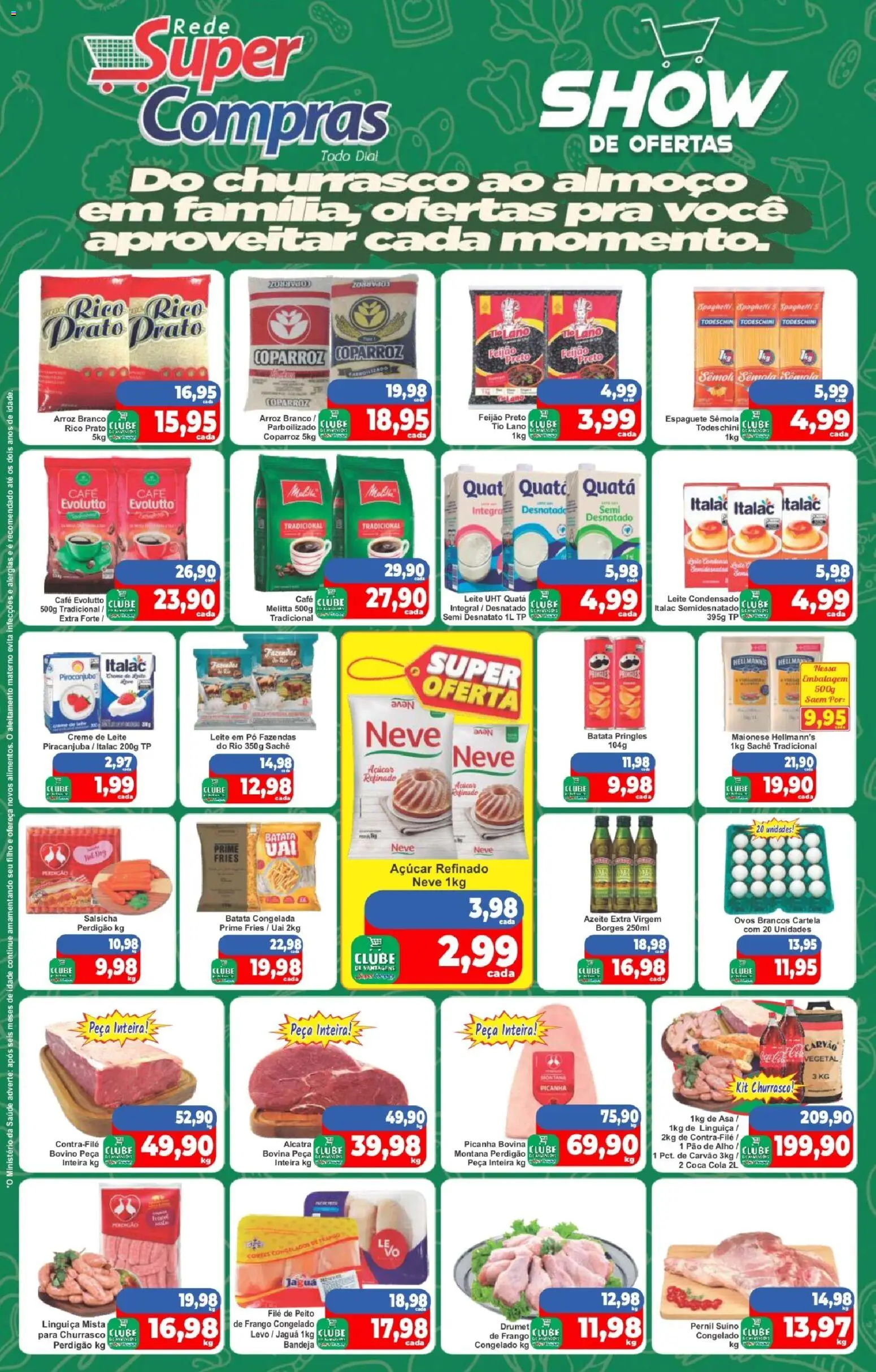 Rede Super Compras Folheto - válido de 29.05.2026 | Página: 1 | Produtos: Salsicha, Frango, Maionese, Peito de frango
