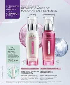 Catálogo L'Bel Campaña 12 válido desde el 07.07.2026 | Página: 44 | Productos: Loción, Sobre, Crema