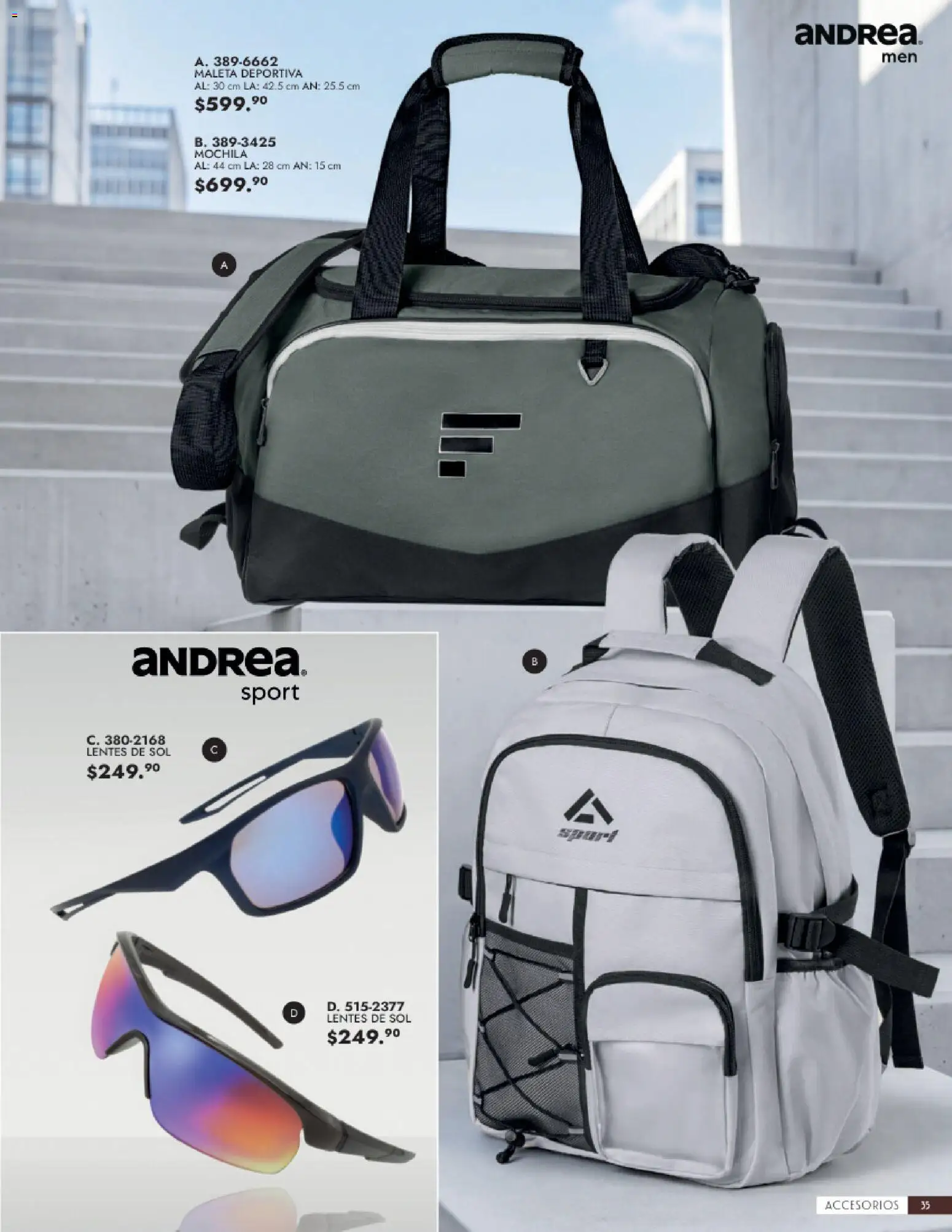 Nuevas ofertas de Andrea válidas en toda la República Mexicana desde el 23/08/2026. ¡Encuentra las mejores ofertas en Andrea catálogo Accesorios para todos! | Página: 35