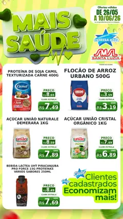 Estrela Azul ofertas Saudáveis - Pré-Visualização do folheto da loja Estrela Azul, válido de 26.05.2026