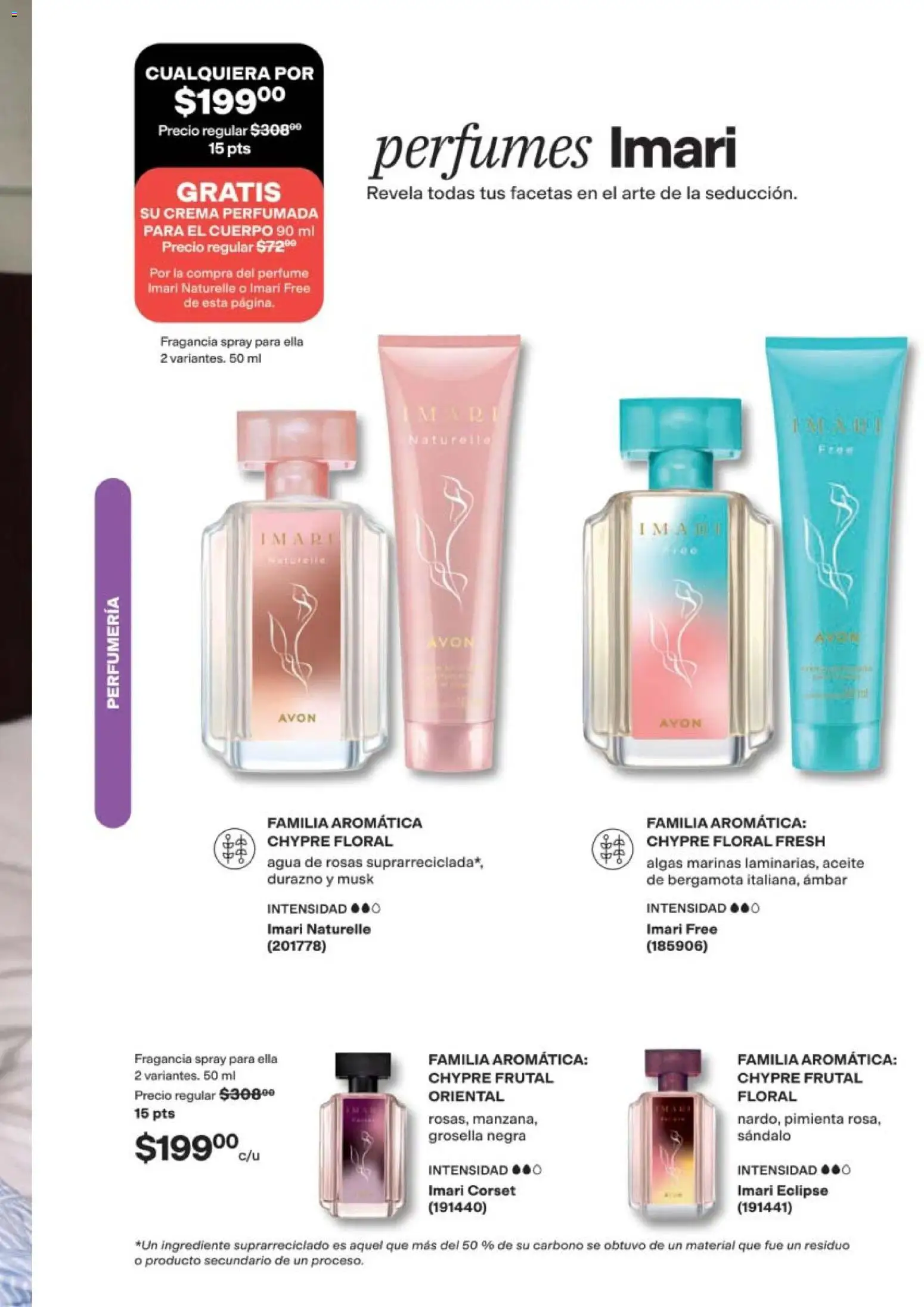 Nuevas ofertas de AVON válidas en toda la República Mexicana desde el 10/07/2026. ¡Encuentra las mejores ofertas en AVON campaña 11 2026! | Página: 91 | Productos: Crema, Pimienta, Aceite, Perfume