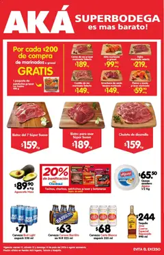 Vista previa de Arteli folleto Carnita Asada Aká Superbodegas Foraneas, nuevo folleto de la tienda, válido en México a partir del 12.06.2026
