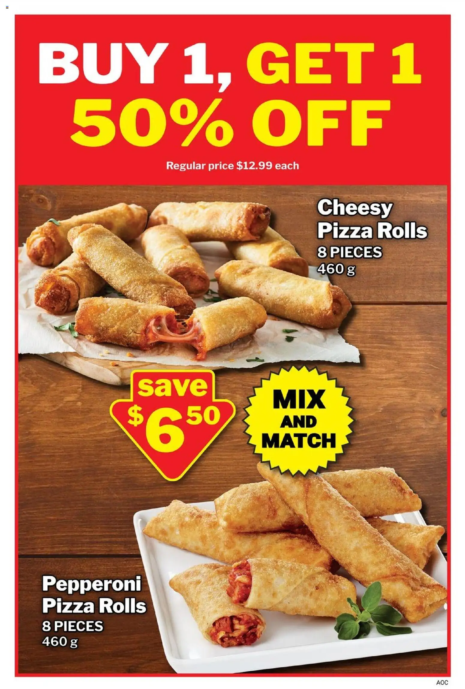 M&M Food Market flyer valid from Jul 16, 2026 | Page: 5 | Products: Pizza