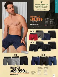 Pacifika - Campaña 08 / 2026 -  Vista previa de la revista de la tienda Pacifika valido desde el 15.05.2026 | Página: 29 | Productos: Algodón, Boxers