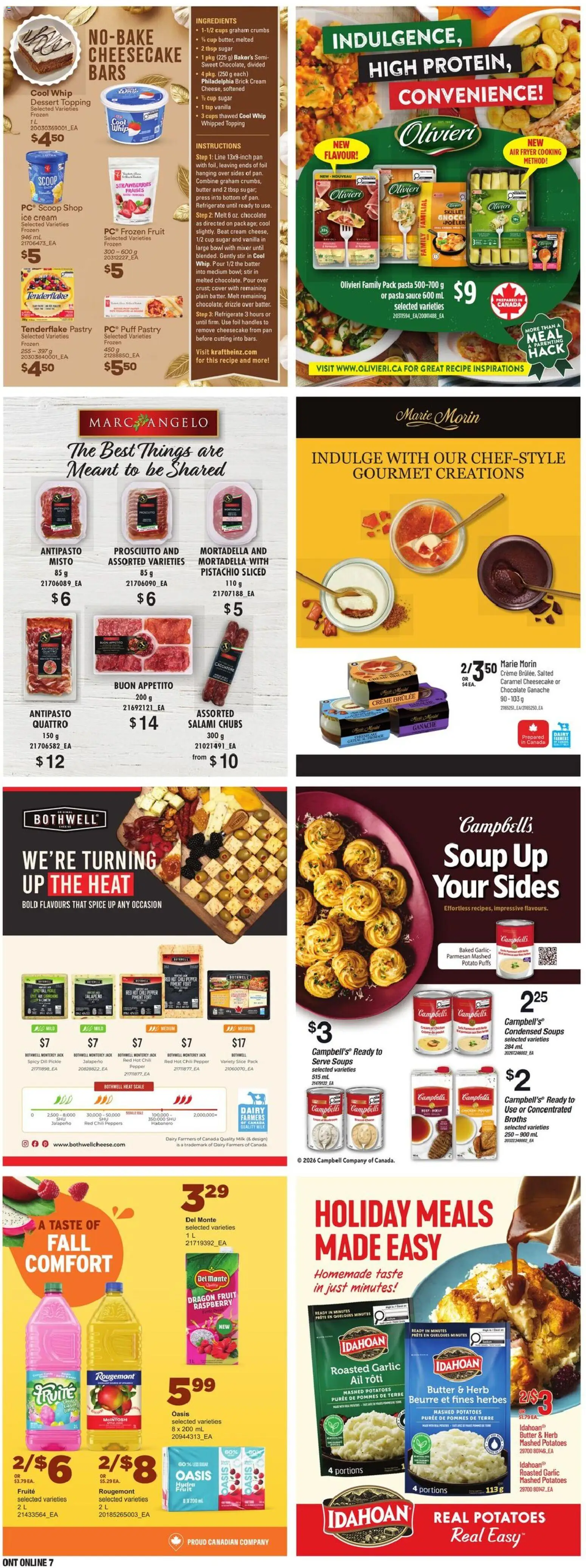 Loblaws flyer valid from Oct 1, 2026 | Page: 15 | Products: Pepper, Mixer, Vanilla, Salami