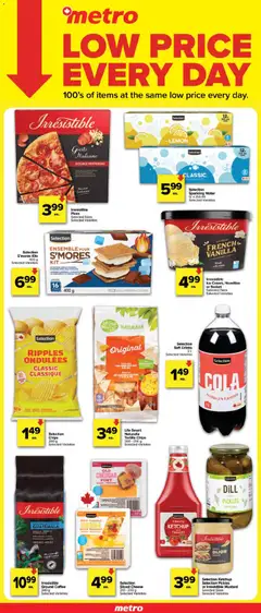 Preview of Metro Low Price Every Day Flyer - Trois-Pistoles from shop Metro valid from Jul 2, 2026