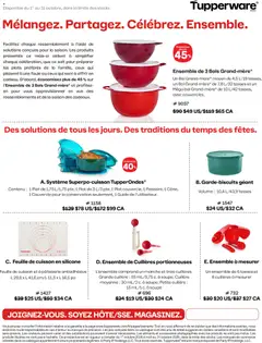 Preview of Tupperware circulaire from shop Tupperware valid from Oct 1, 2026