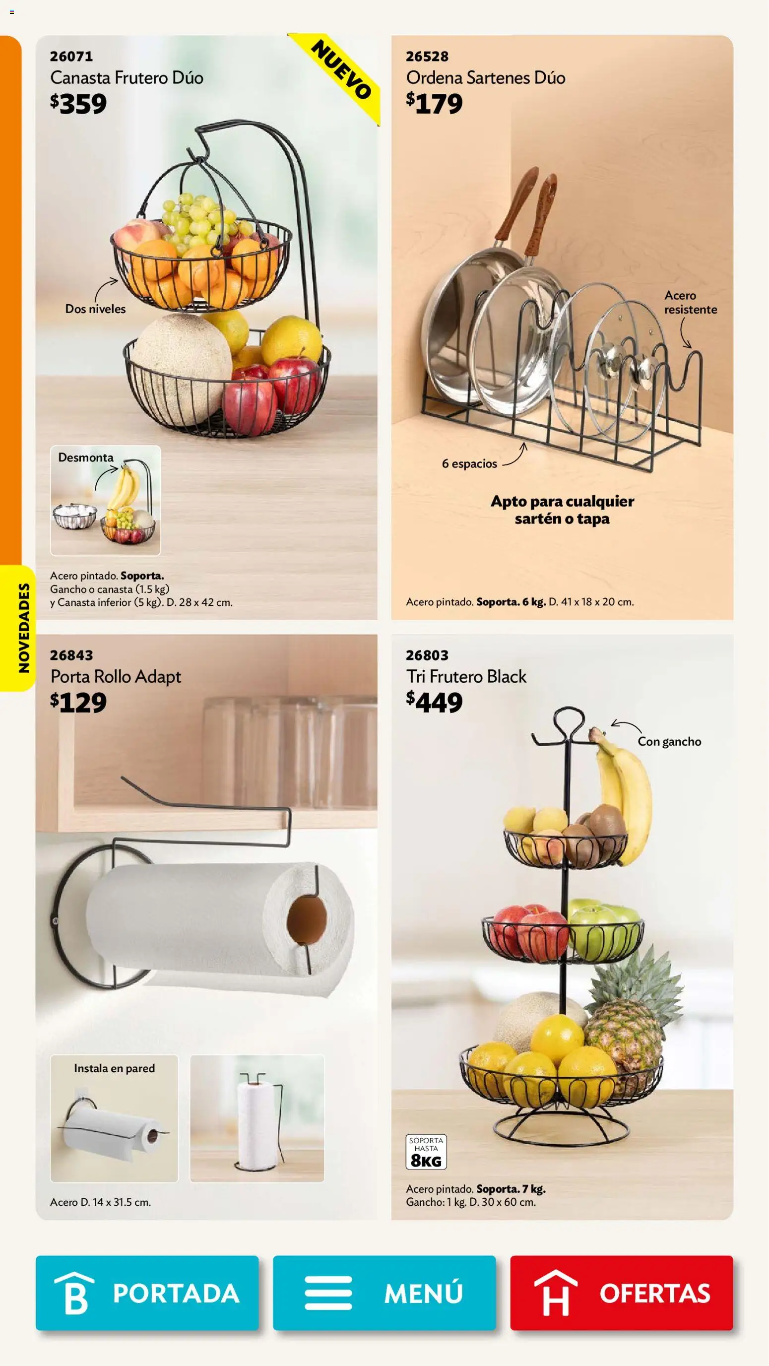 Nuevas ofertas de Betterware válidas en toda la República Mexicana desde el 28/09/2026. ¡Encuentra las mejores ofertas en Betterware campaña 10 2026! | Página: 36