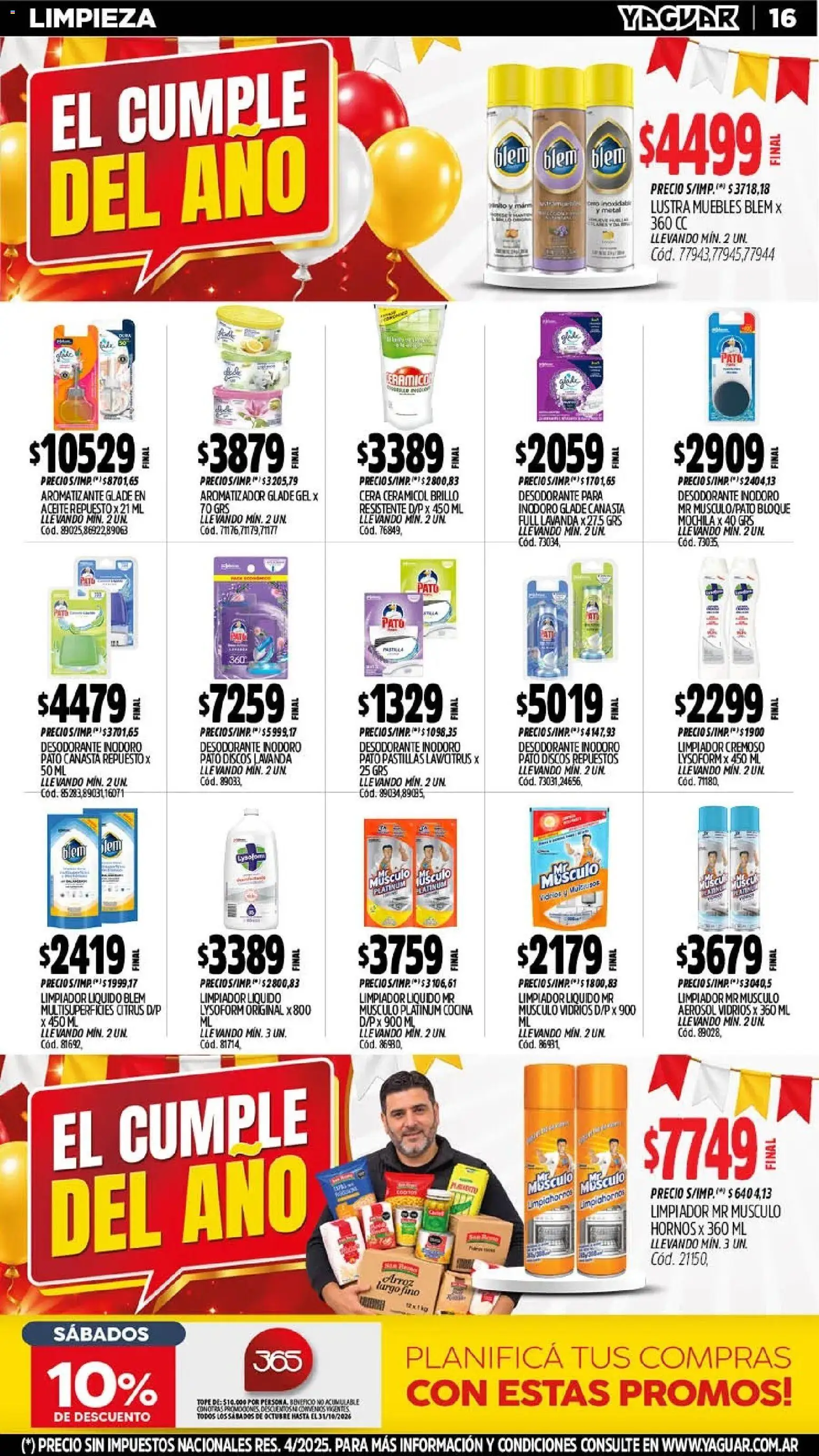 Yaguar - Oferta Semanal Misiones │ válido desde el 26/10/2026 | Página: 18