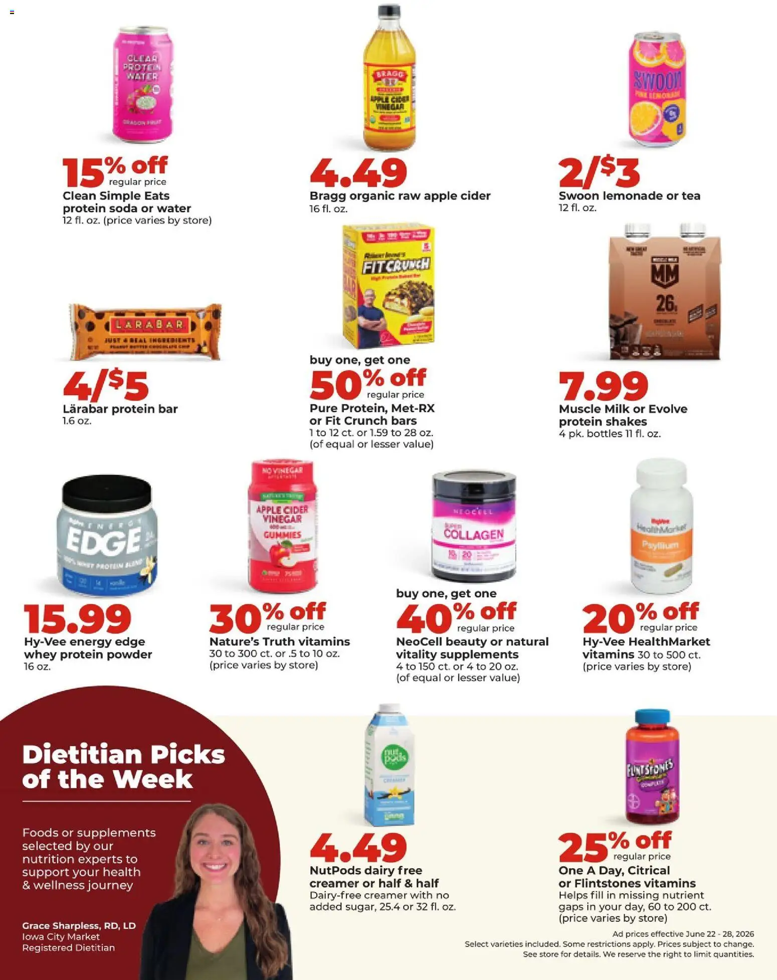HyVee Weekly Ad - valid from 22.06.2026 | Page: 30