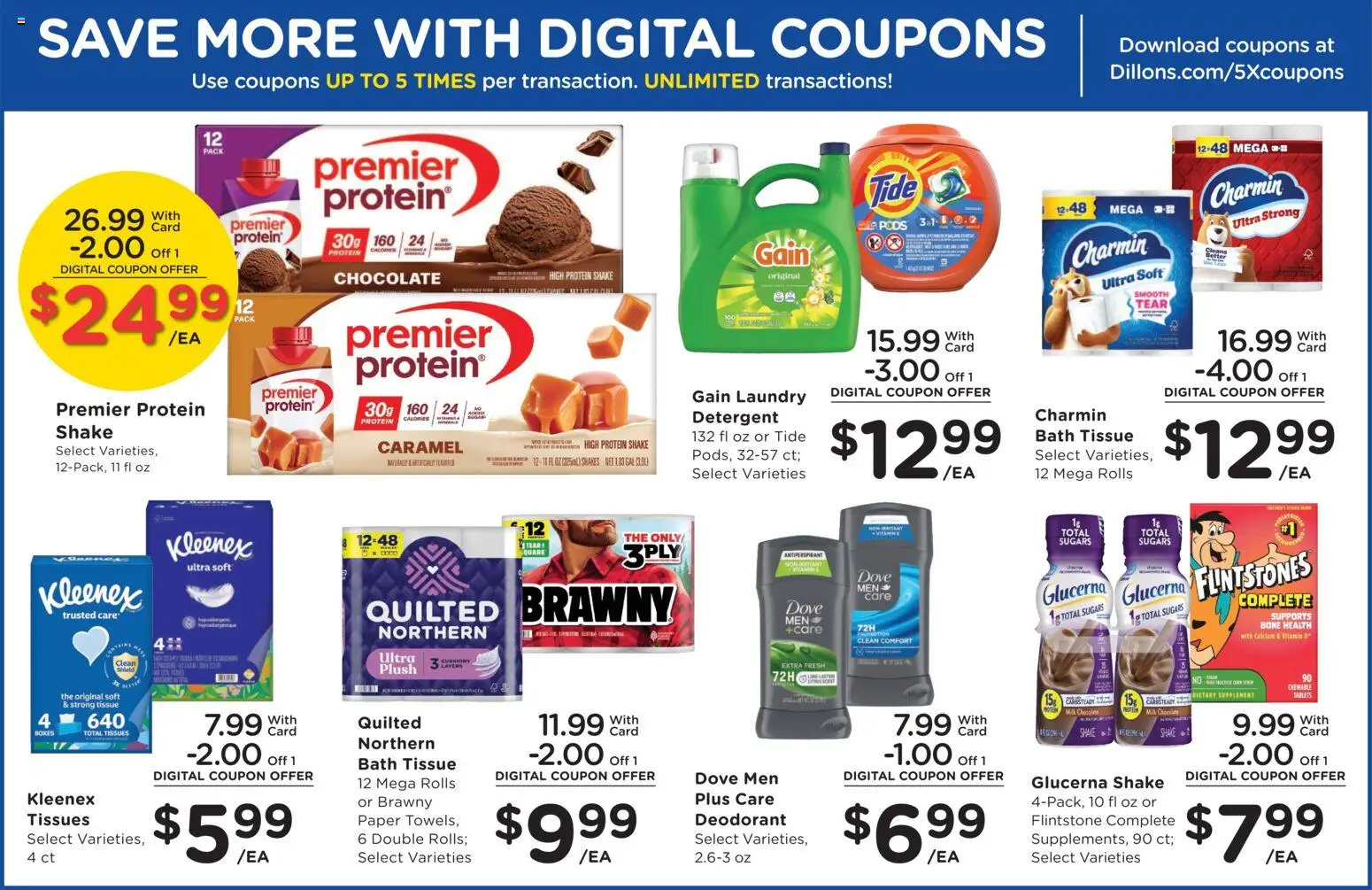 Dillons Weekly Ad - valid from 08/26/2026 | Page: 10 | Products: Vitamin, Deodorant, Protein, Detergent