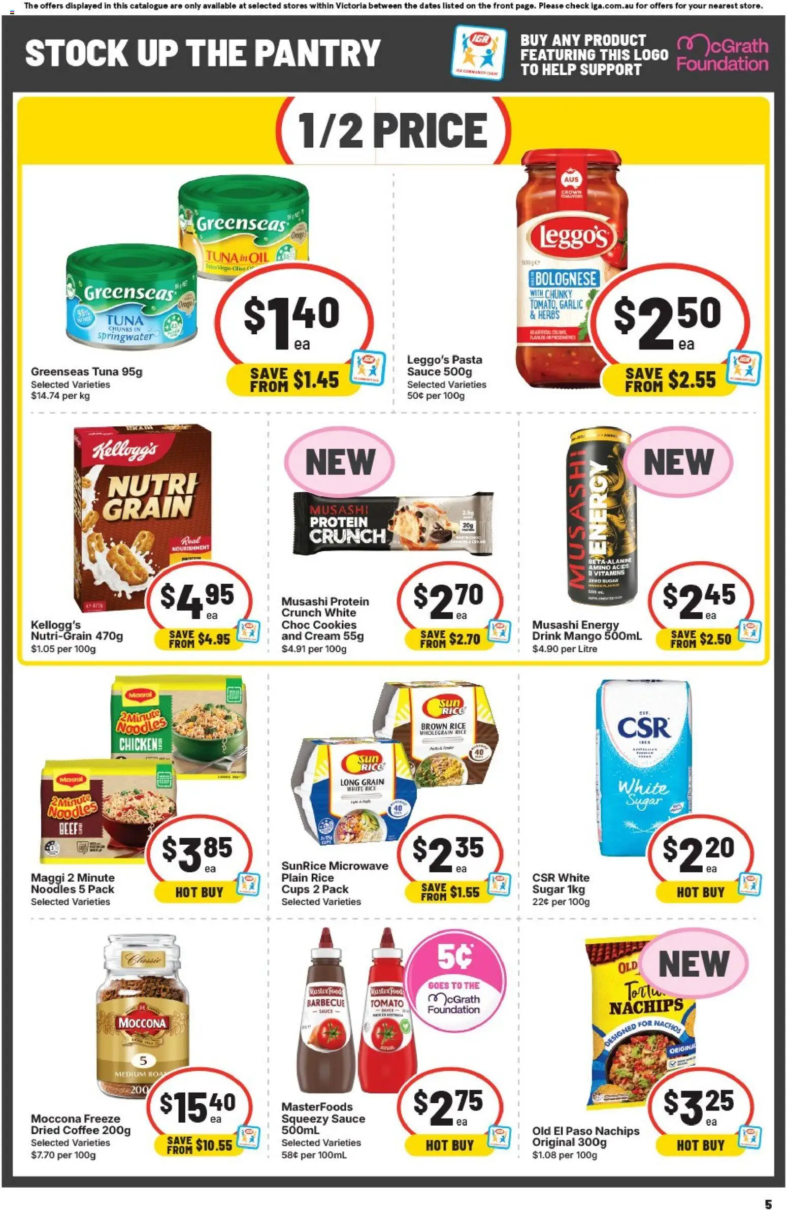 IGA catalogue - valid from 16/09/2026 | Page: 6 | Products: Cups, Protein, Coffee, Cream