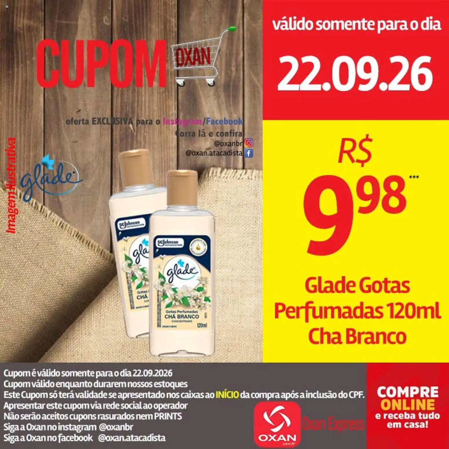 Oxan Atacadista Folheto - válido de 22/09/2026 | Página: 12 | Produtos: Chá, Chá branco