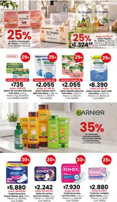 Vista previa Jabón líquido Naturals Palmolive, x 200 ml., Jabón líquido Naturals Palmolive válido desde el 28/09/2026 | Página: 3