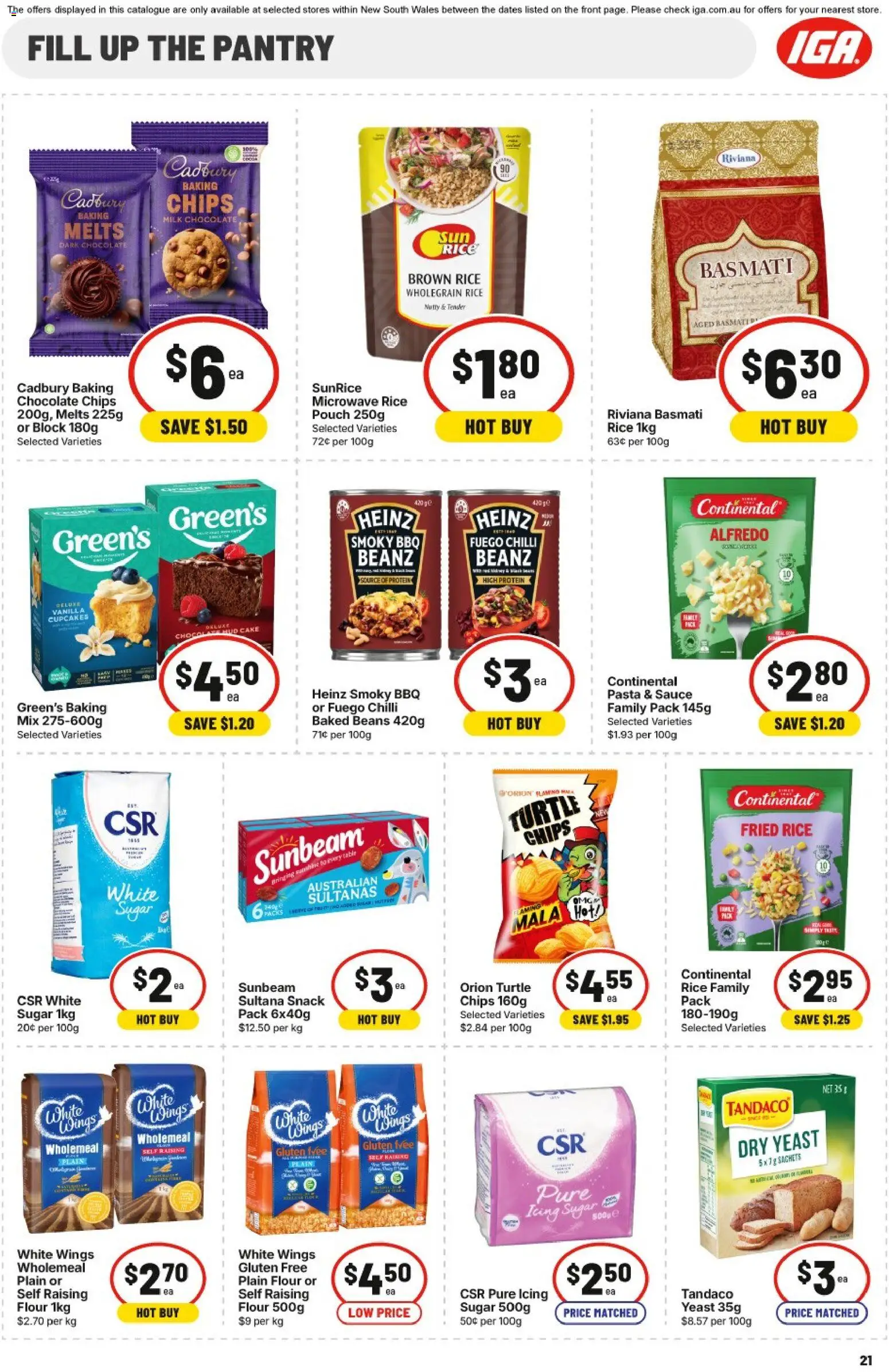 IGA catalogue - valid from 07/10/2026 | Page: 21