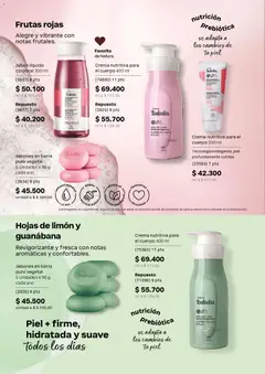 Natura catálogo _ ciclo 06 -  Vista previa de la revista de la tienda Natura valido desde el 01.03.2026 | Página: 119 | Productos: Crema, Guanábana, Jabón líquido, Limón