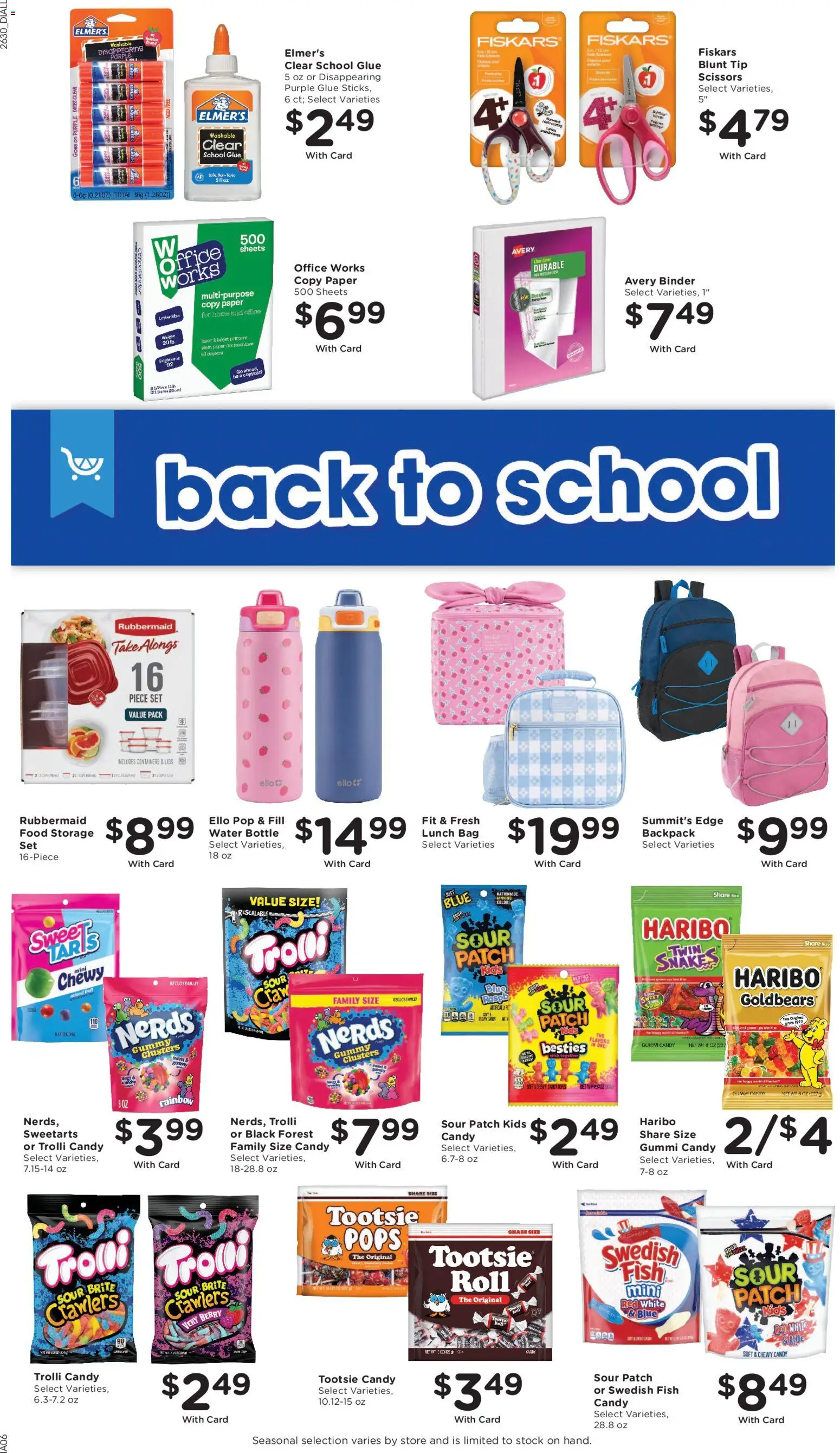 Dillons Weekly Ad - valid from 08/26/2026 | Page: 14 | Products: Fish, Shorts, Water, Bag
