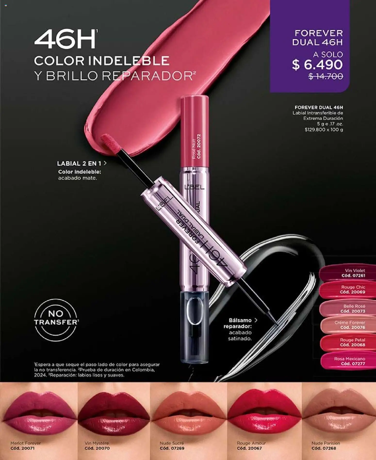 Catálogo L'Bel Campaña 13 │ válido desde el 26.07.2026 | Página: 47 | Productos: Brillo, Bálsamo, Labial