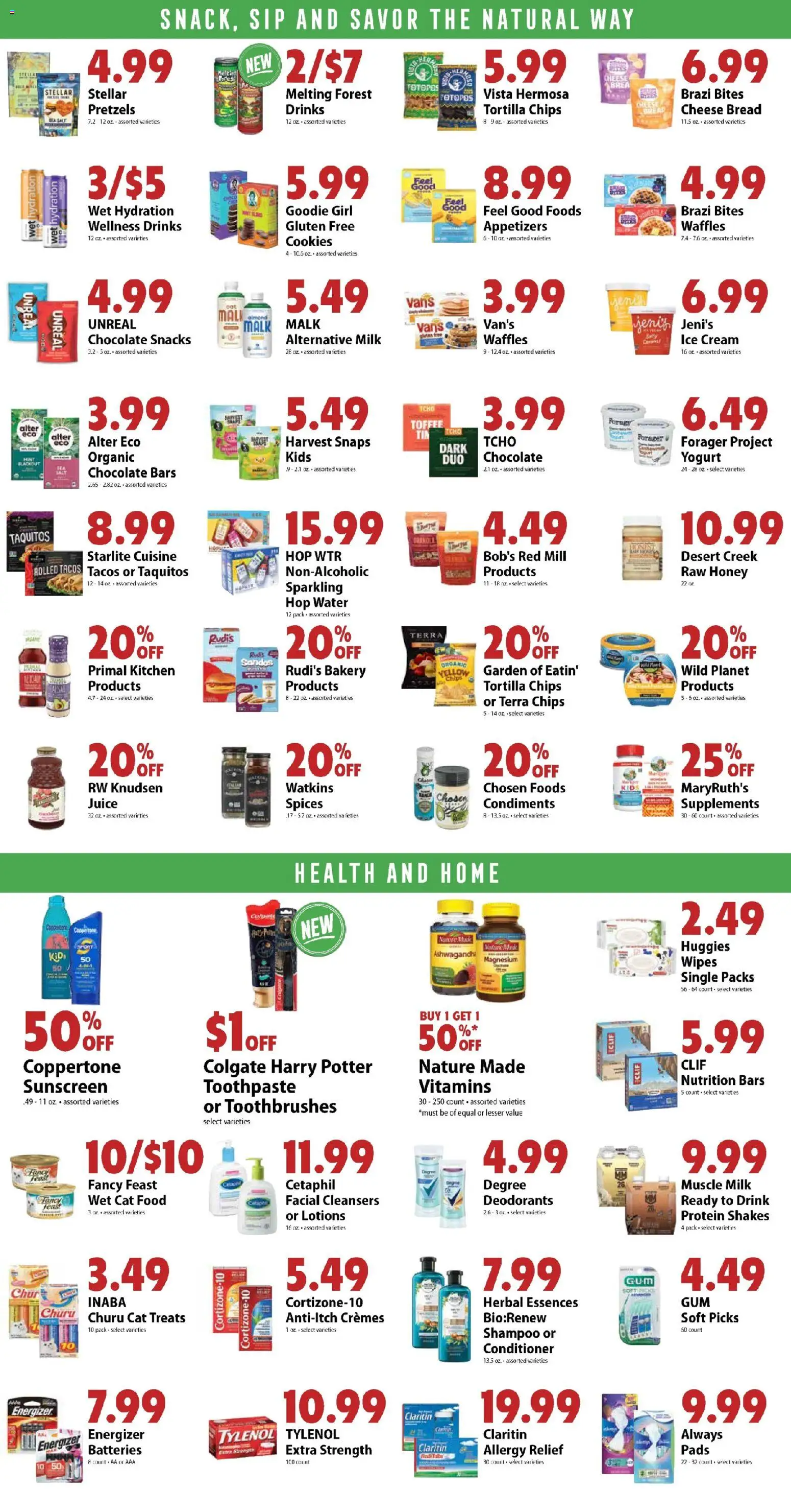 Festival Foods Weekly Ad - valid from 09/16/2026 | Page: 8 | Products: Shampoo, Yogurt, Cookies, Ice cream