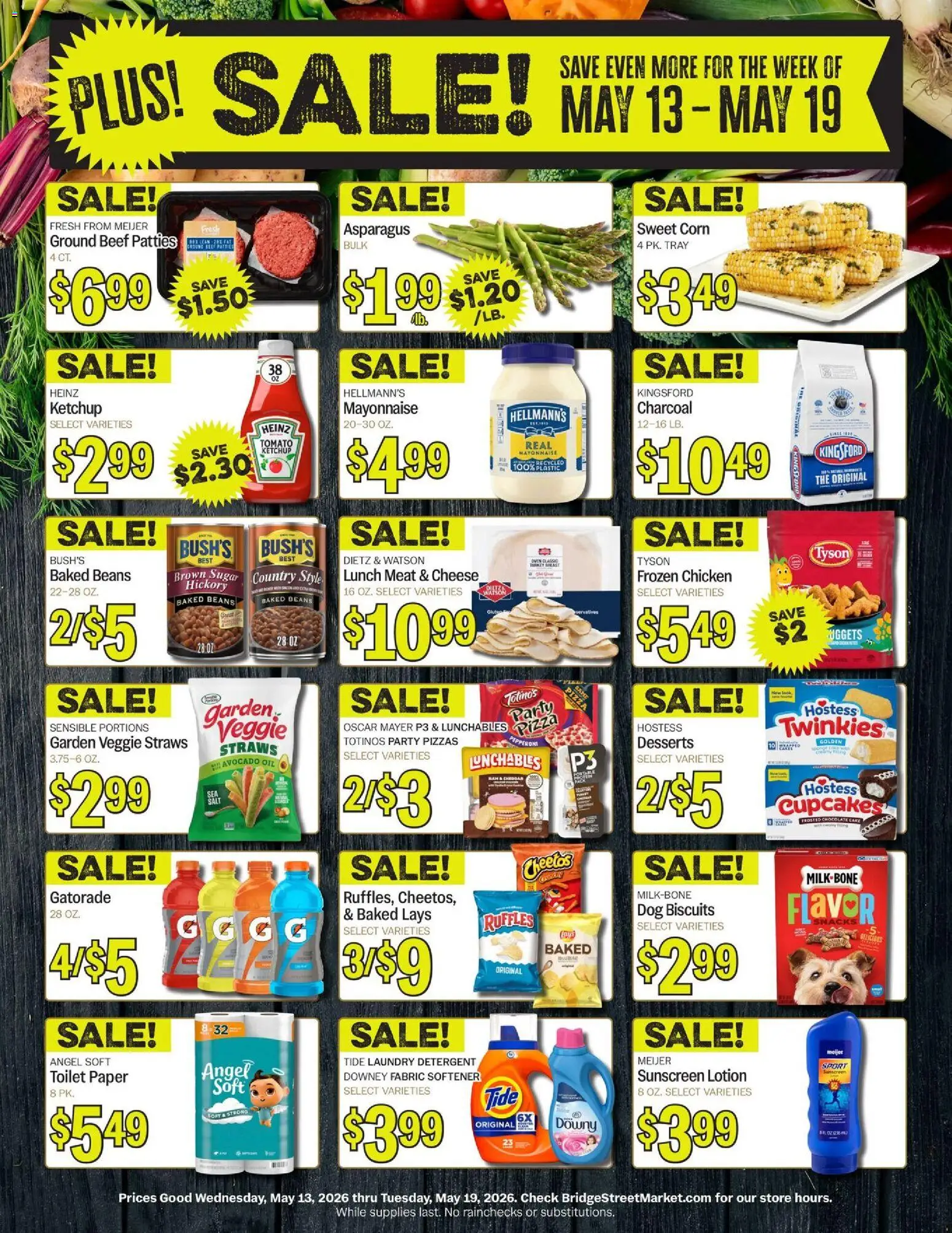 Meijer Meijer Bridge Street Market - valid from 13.05.2026 | Page: 2 | Products: Fabric softener, Beef, Detergent, Avocado