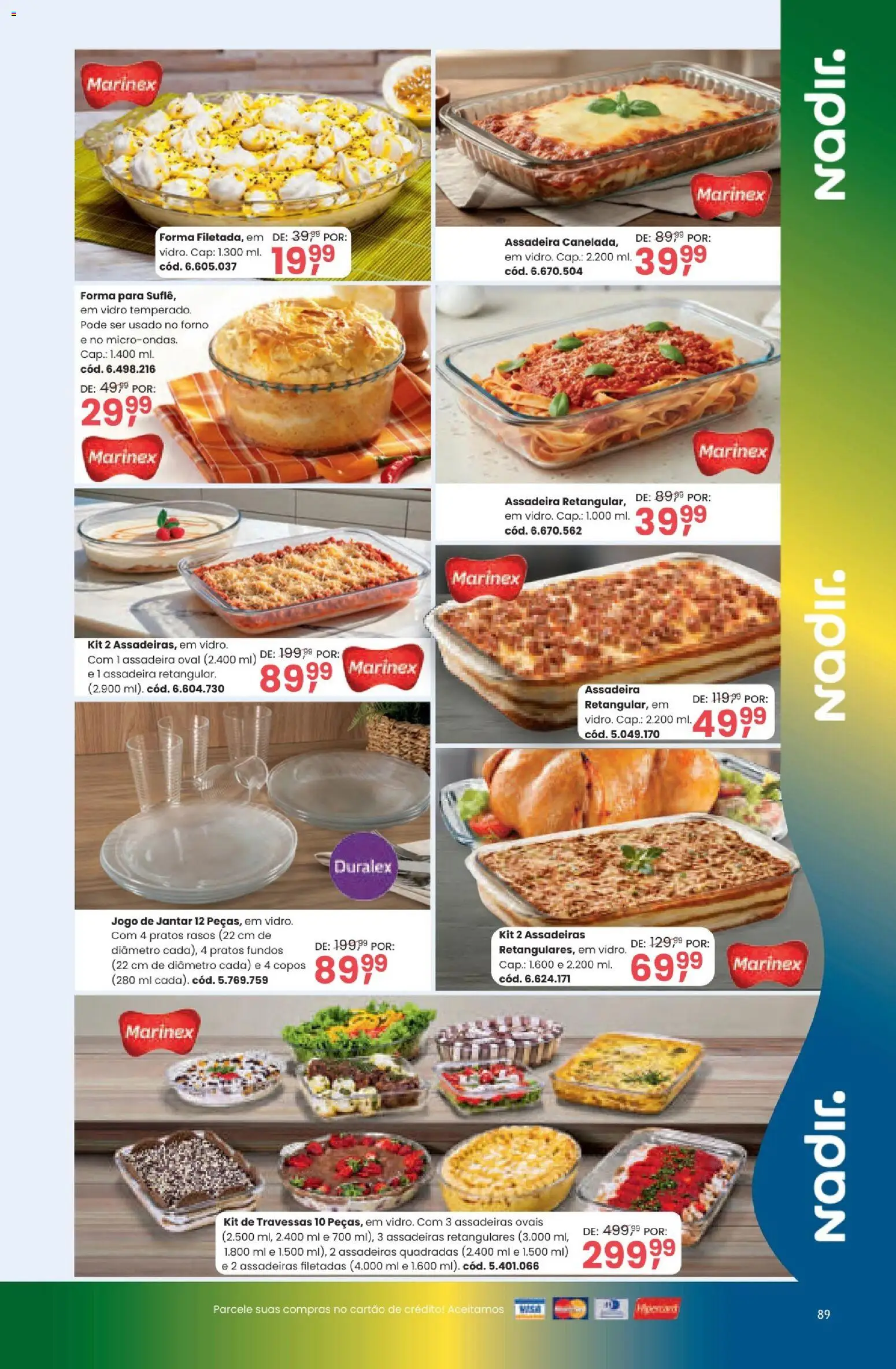 Quatro Estações Folheto - válido de 01/09/2026 | Página: 89 | Produtos: Forno, Copos, Assadeira