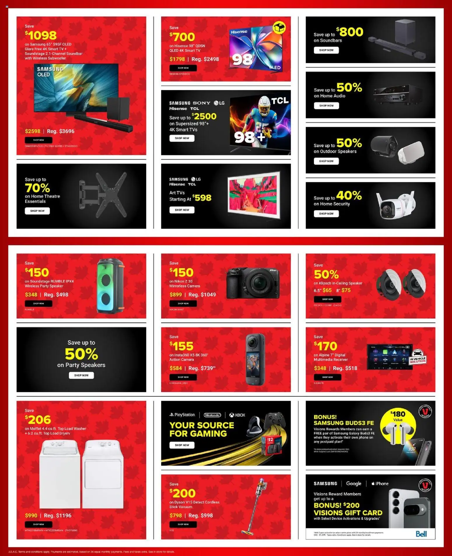 Visions flyer valid from Jul 3, 2026 | Page: 3 | Products: Phone, Tv, Camera, Speaker