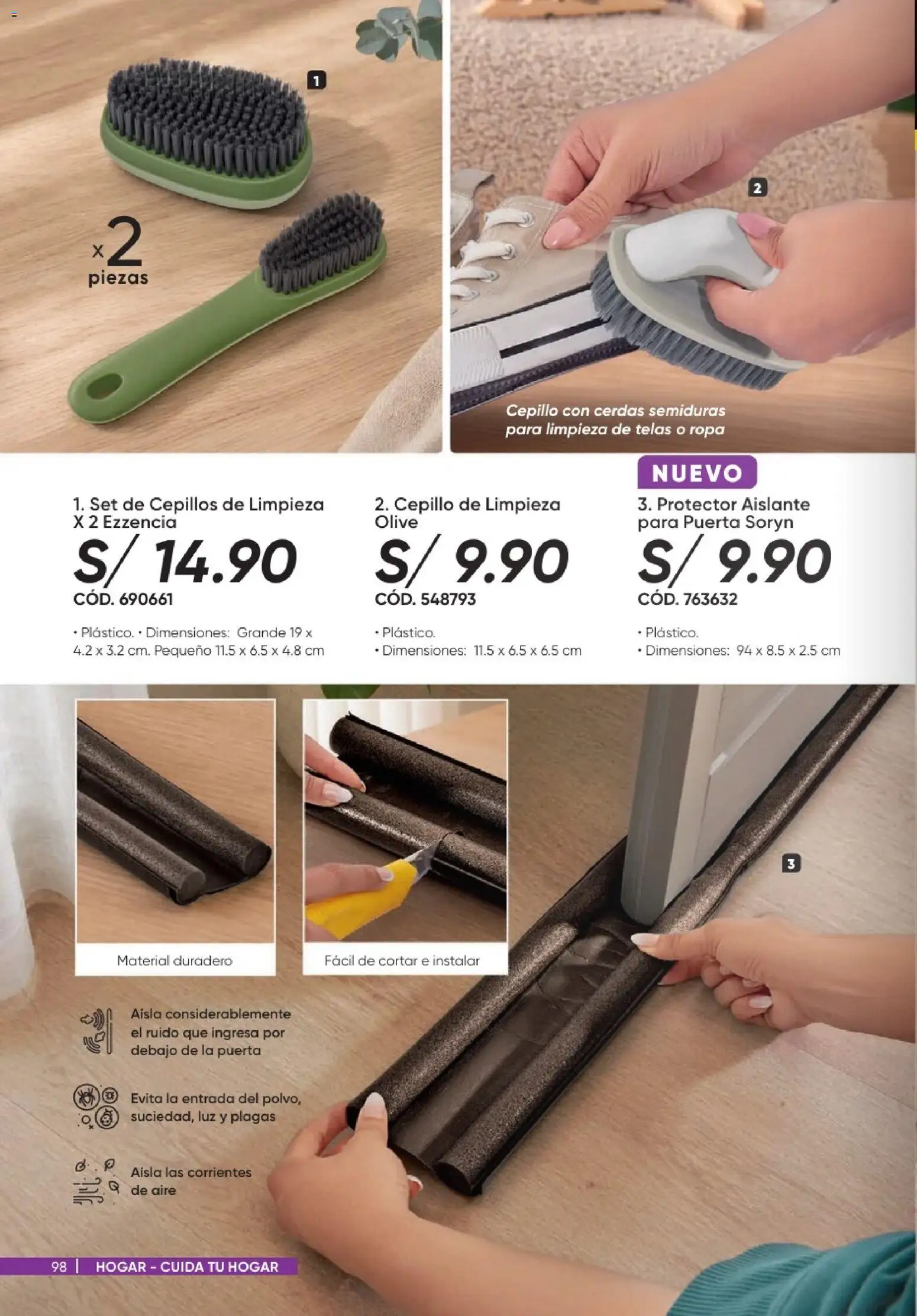 Catálogo Azzorti válido desde 20/09/2026 | Página: 98 | Productos: Cortar, Ropa, Puerta