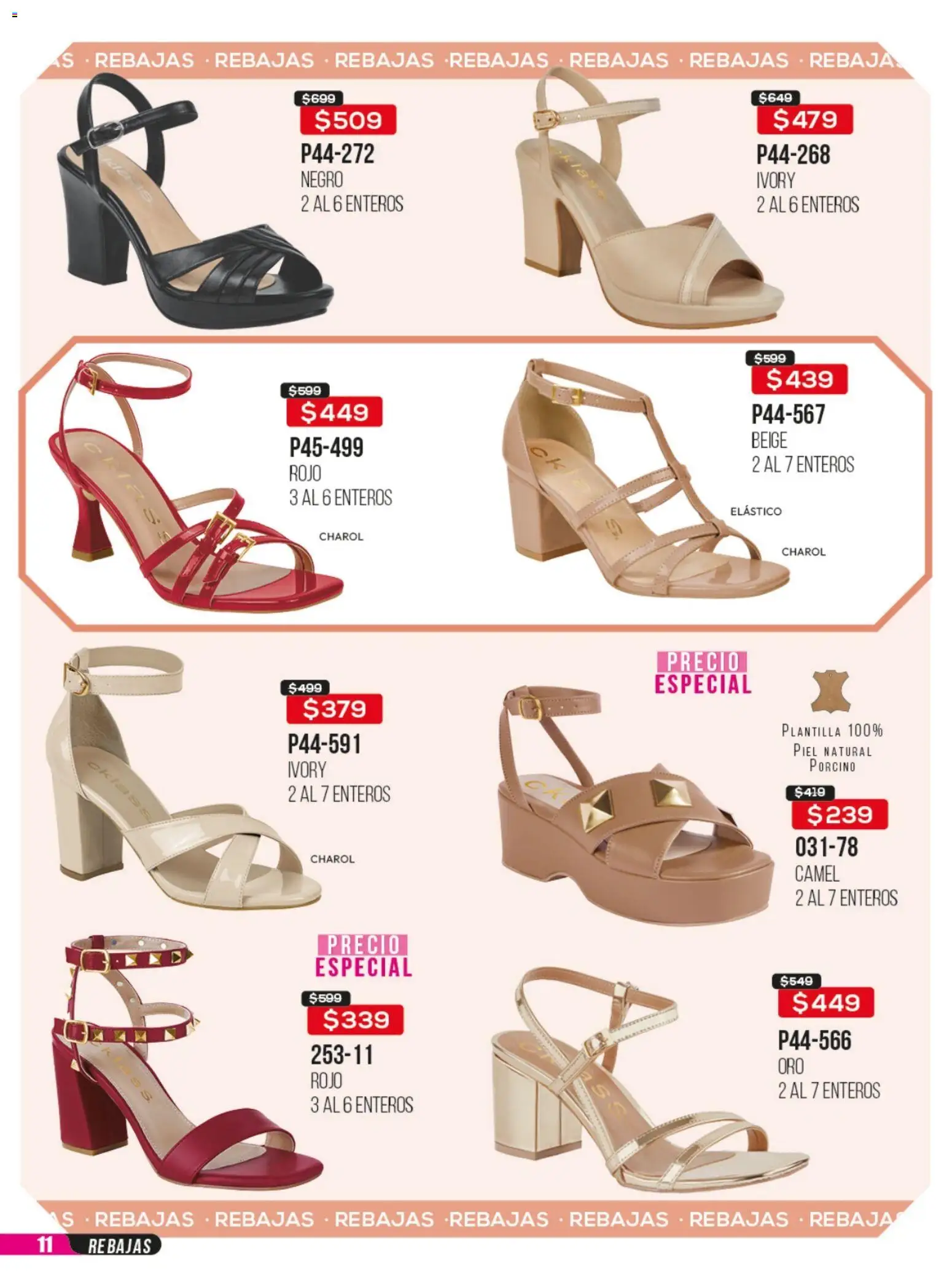 Nuevas ofertas de Cklass válidas en toda la República Mexicana desde el 23/06/2026. ¡Encuentra las mejores ofertas en Cklass catálogo Rebajas sobre rebajas ropa! | Página: 215