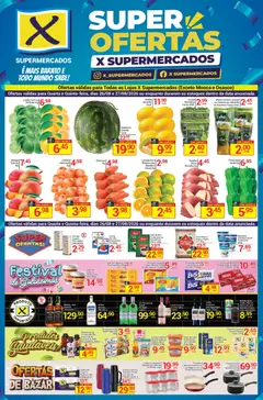 X Supermercados ofertas Semanal - Pré-Visualização do folheto da loja X Supermercados, válido de 26/08/2026