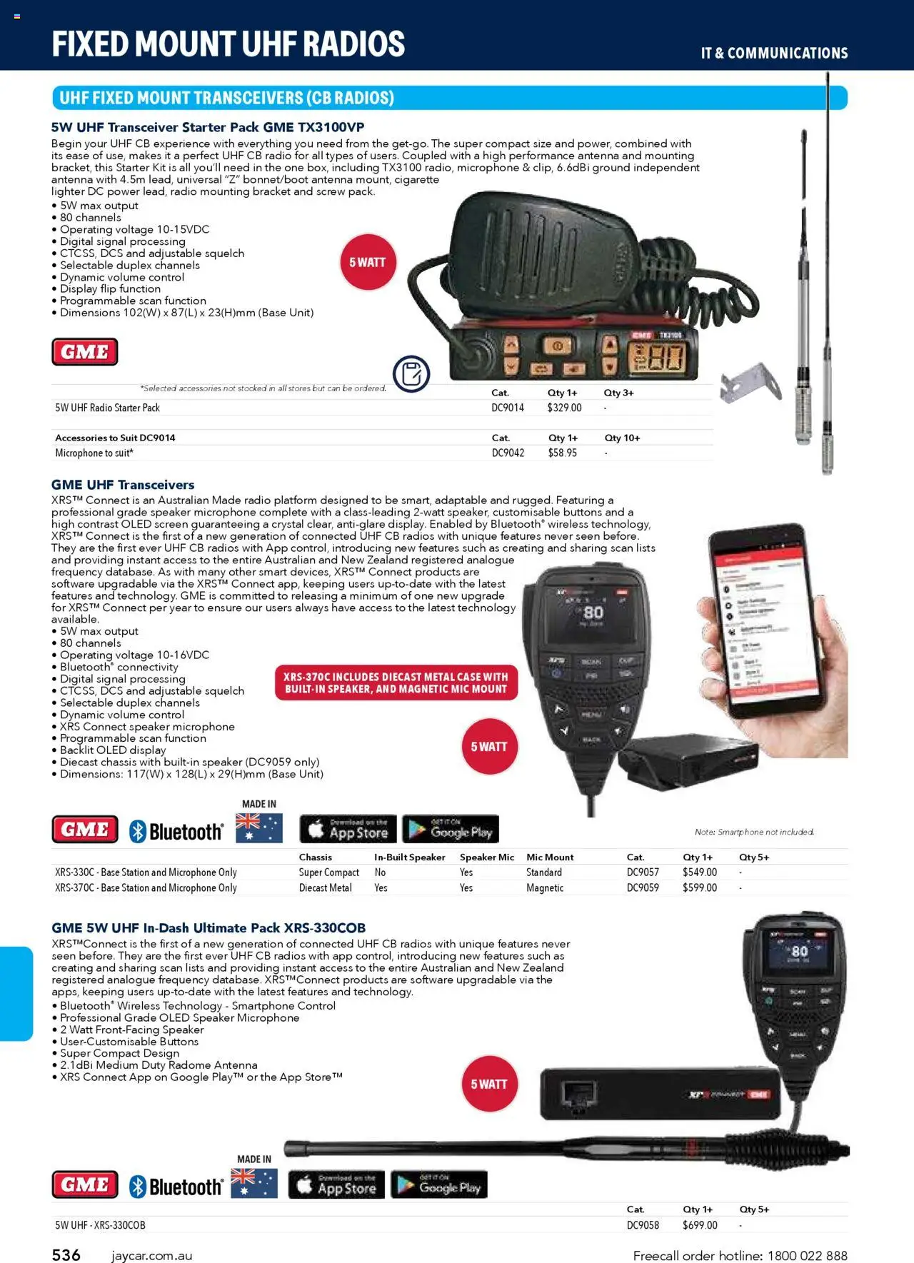 Jaycar catalogue - valid from 09/07/2025 | Page: 536 | Products: Antenna, Digital, Radio, Screen