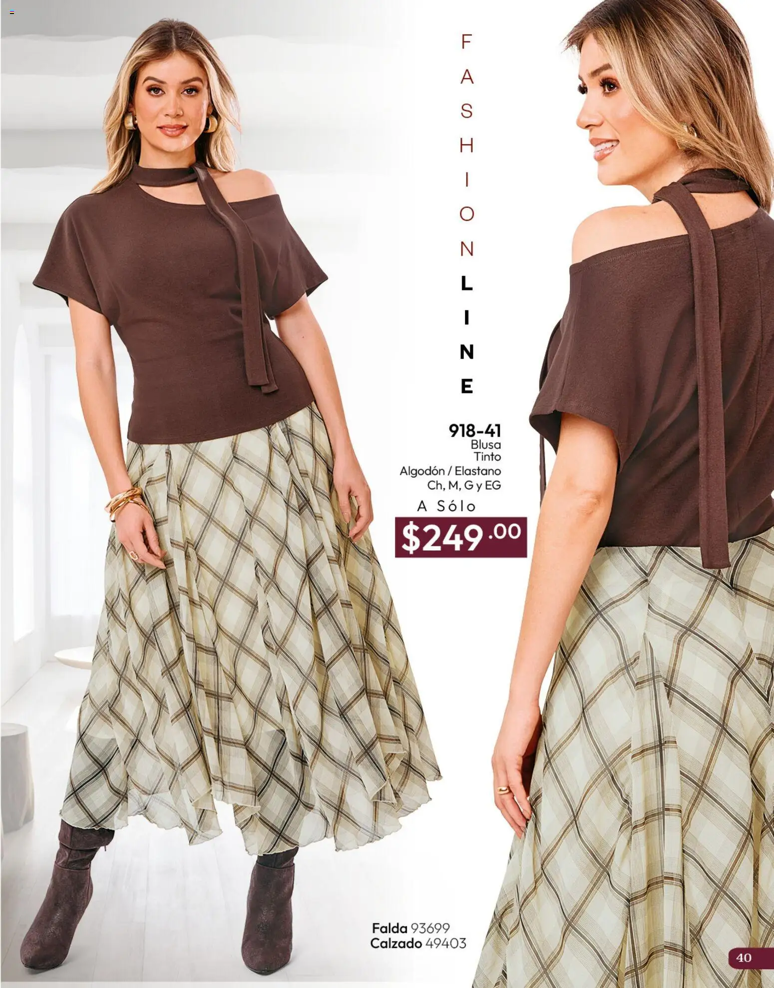 Nuevas ofertas de Cklass válidas en toda la República Mexicana desde el 11/09/2026. ¡Encuentra las mejores ofertas en Cklass catálogo Invierno! | Página: 41 | Productos: Blusa, Algodón, Falda