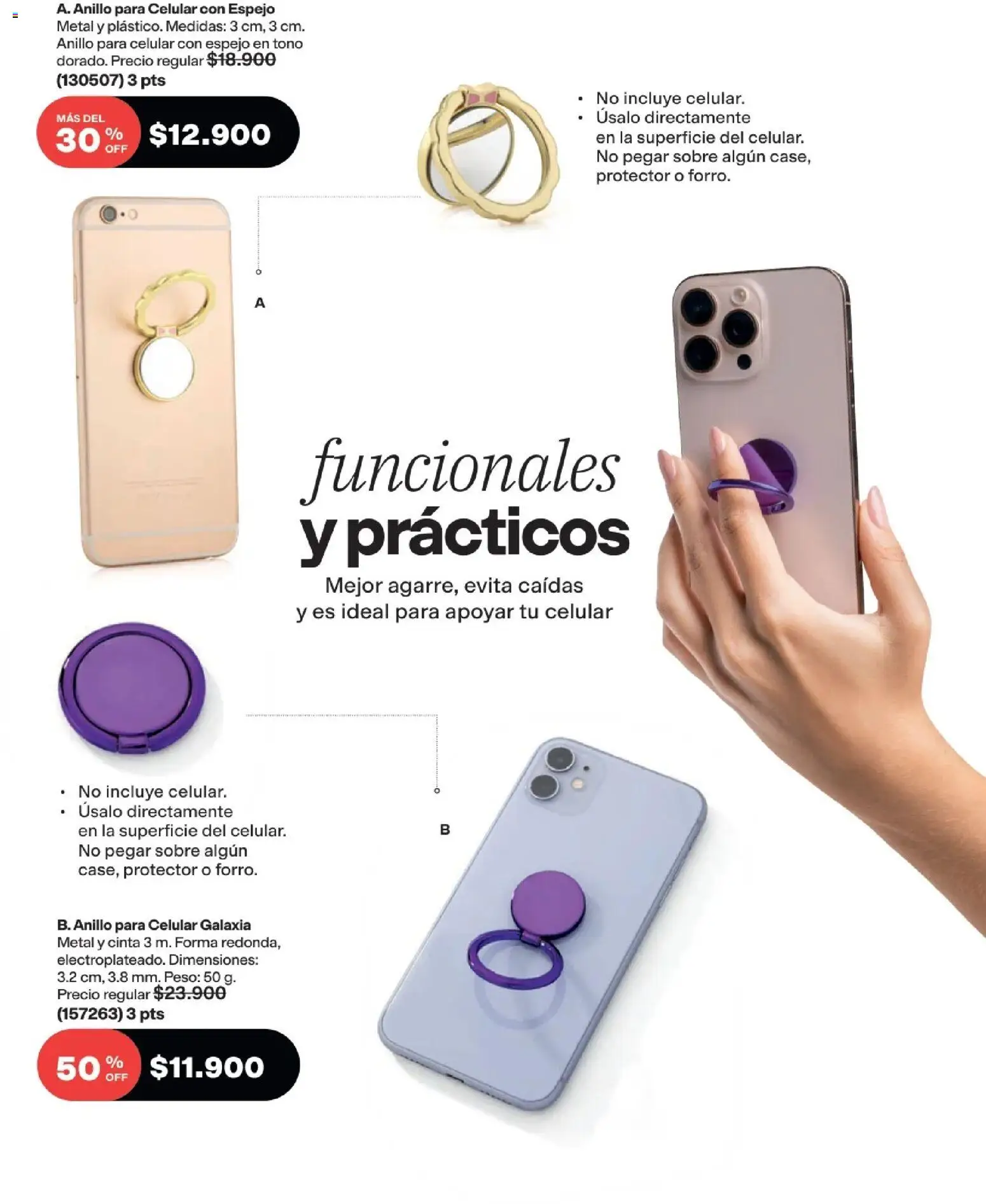 Avon revista - valida desde el 29/07/2026 | Página: 187 | Productos: Peso, Sobre, Espejo, Cinta
