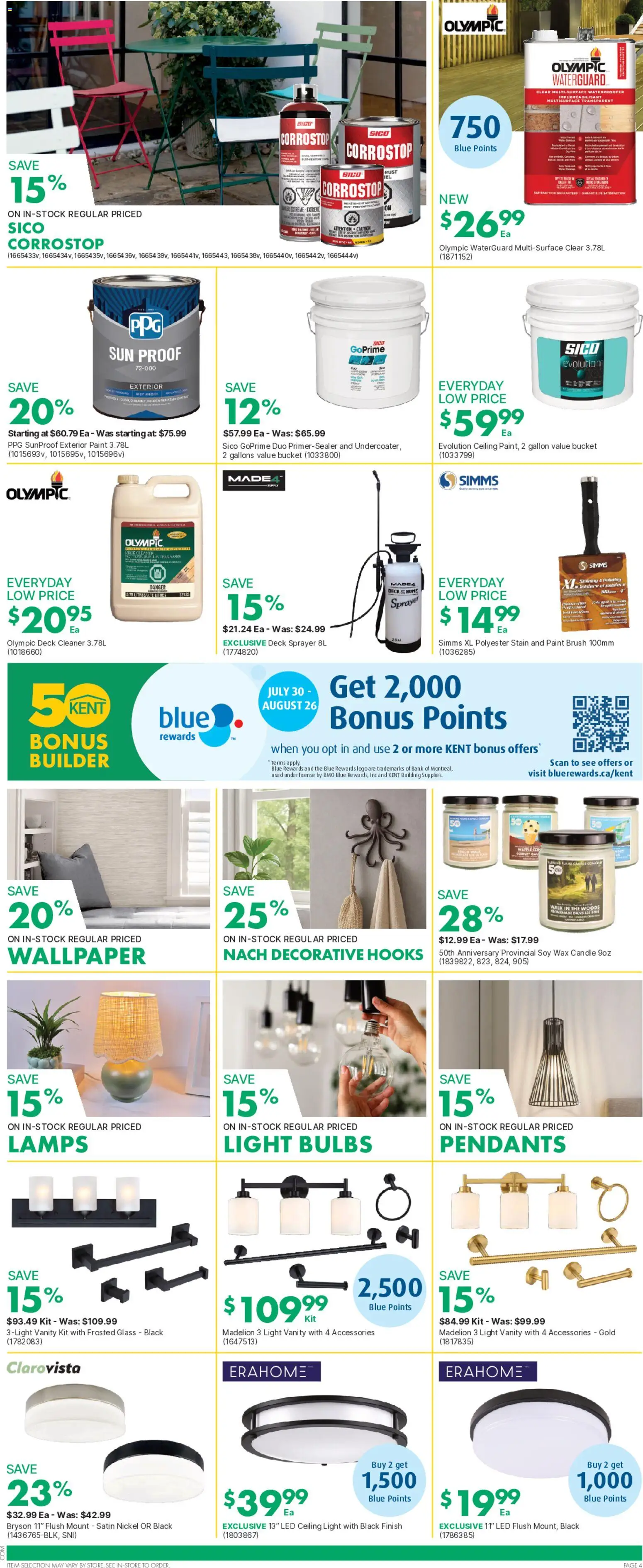 Kent flyer valid from Jul 30, 2026 | Page: 6 | Products: Brush