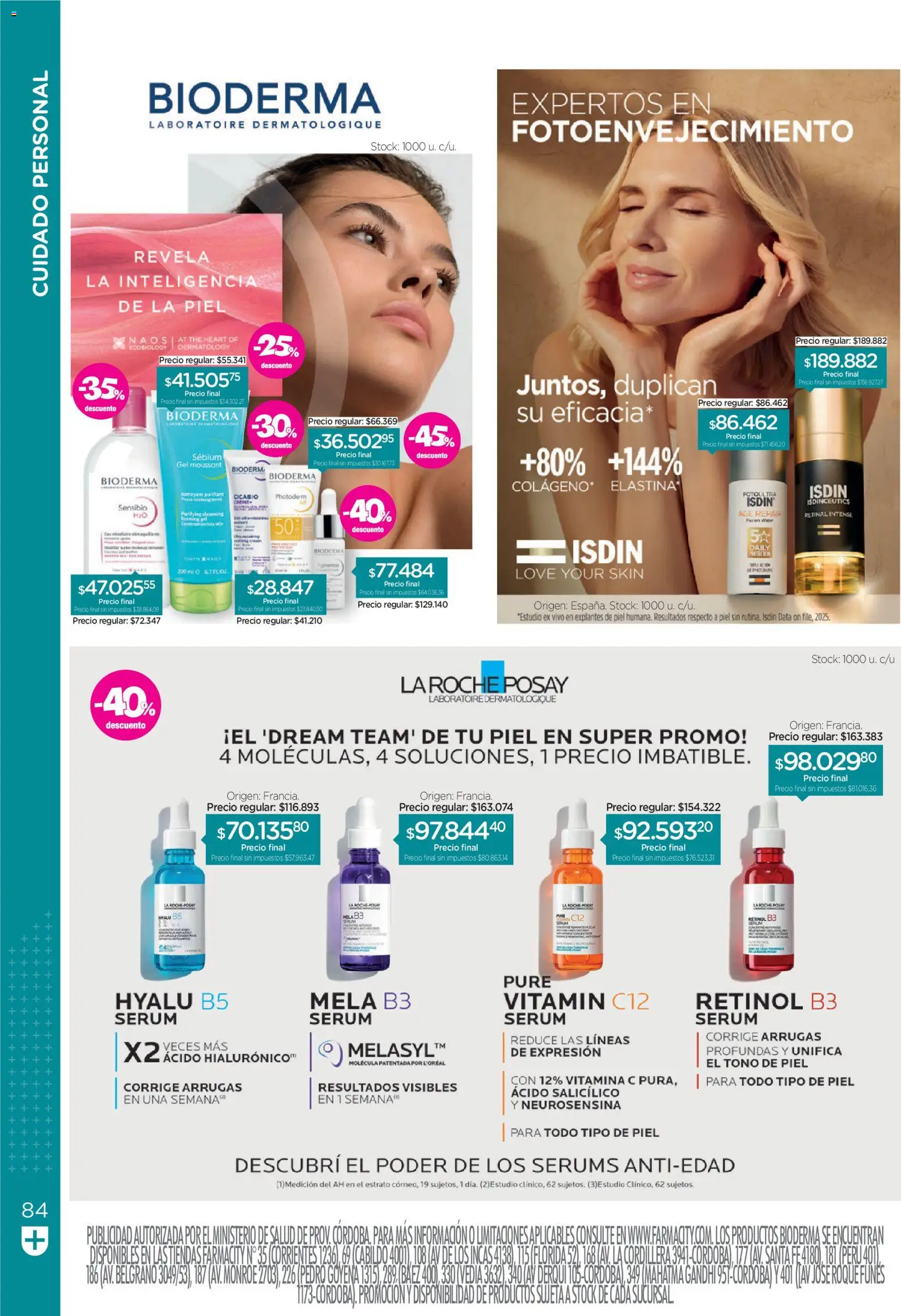 Farmacity catálogo │ válido desde el 02.06.2026 | Página: 84 | Productos: Serum