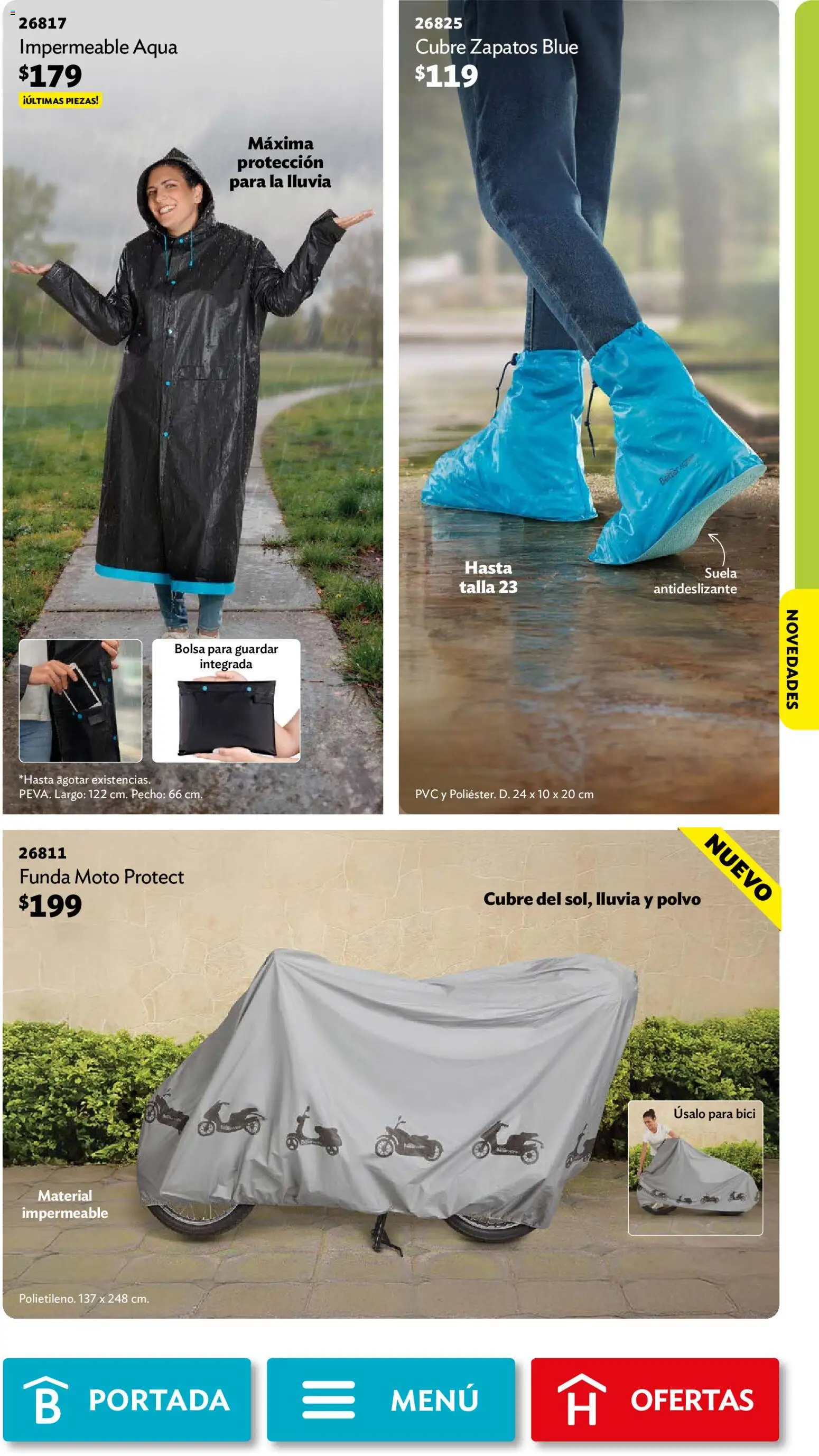 Nuevas ofertas de Betterware válidas en toda la República Mexicana desde el 03/08/2026. ¡Encuentra las mejores ofertas en Betterware campaña 8 2026! | Página: 67 | Productos: Bolsa, Zapatos, Funda, Polvo