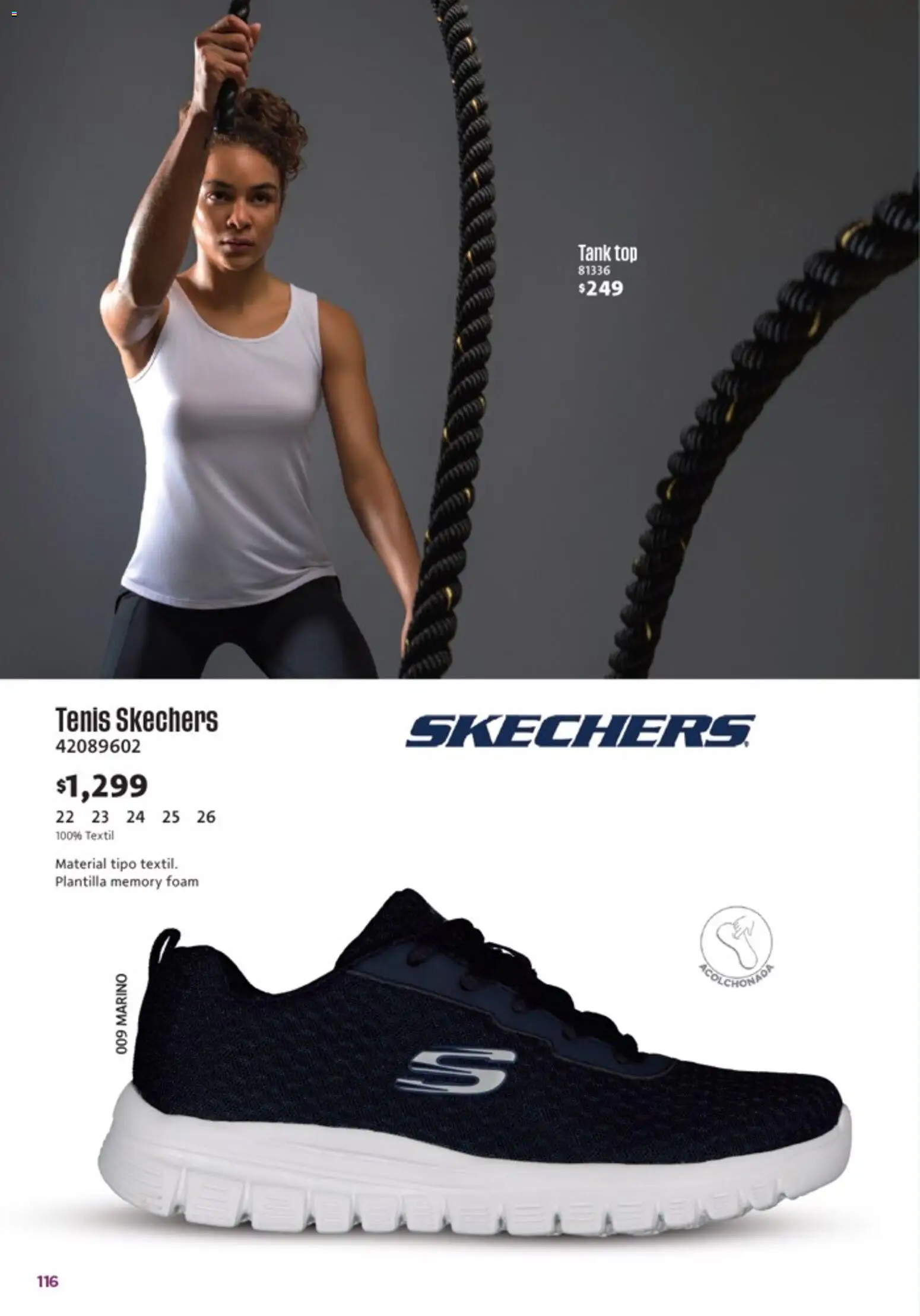 Nuevas ofertas de Ilusión válidas en toda la República Mexicana desde el 01.05.2026. ¡Encuentra las mejores ofertas en Ilusión catálogo Marcas Amigas! | Página: 118 | Productos: Tenis, Top