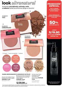 Vista previa de folleto Avon catálogo - Campaña 14 de la Avon válido desde 29/08/2026 | Página: 12 | Productos: Maquillaje, Polvo, Bronceador, Rubor