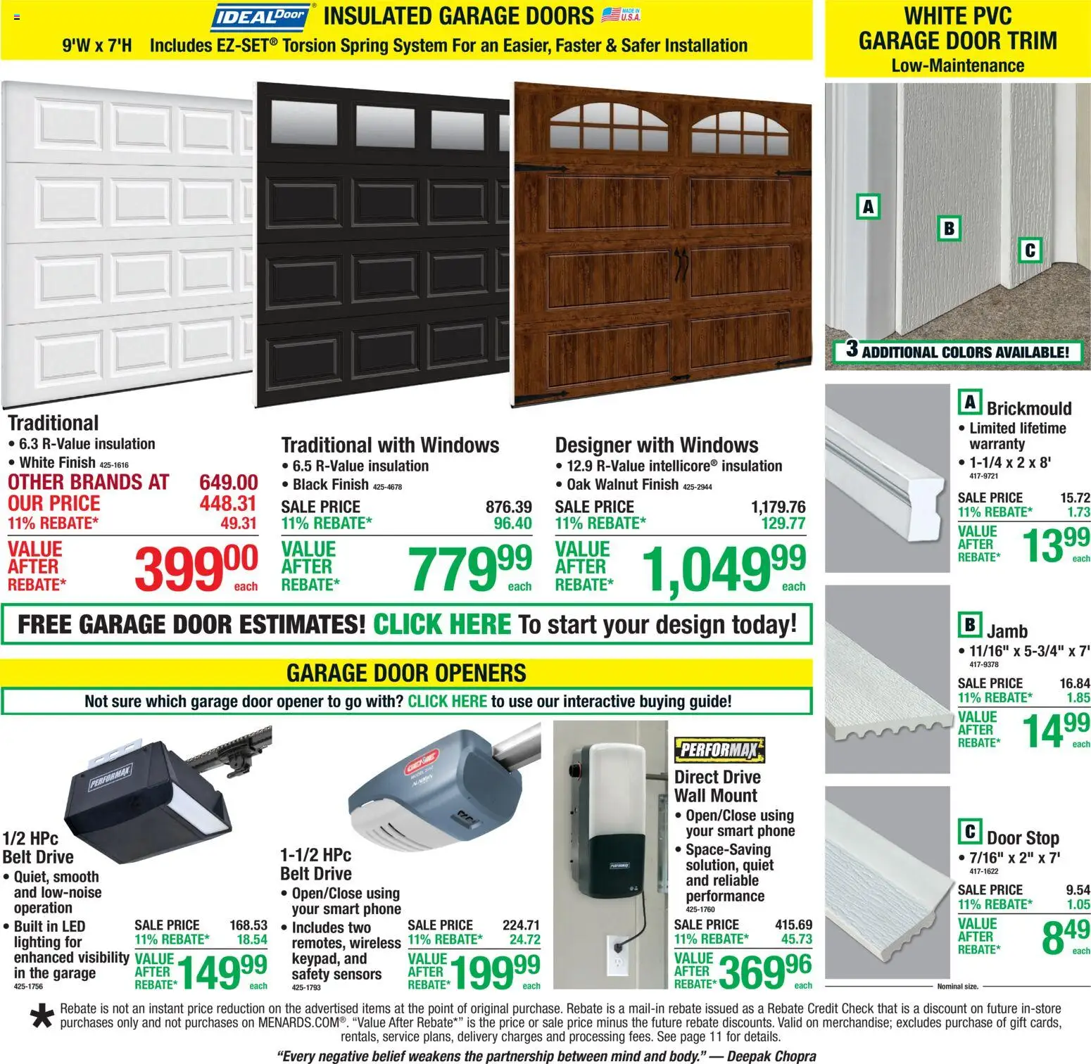 Menards - Weekly Ad - valid from 08/19/2026 | Page: 12 | Products: Opener, Trim, Belt, Phone