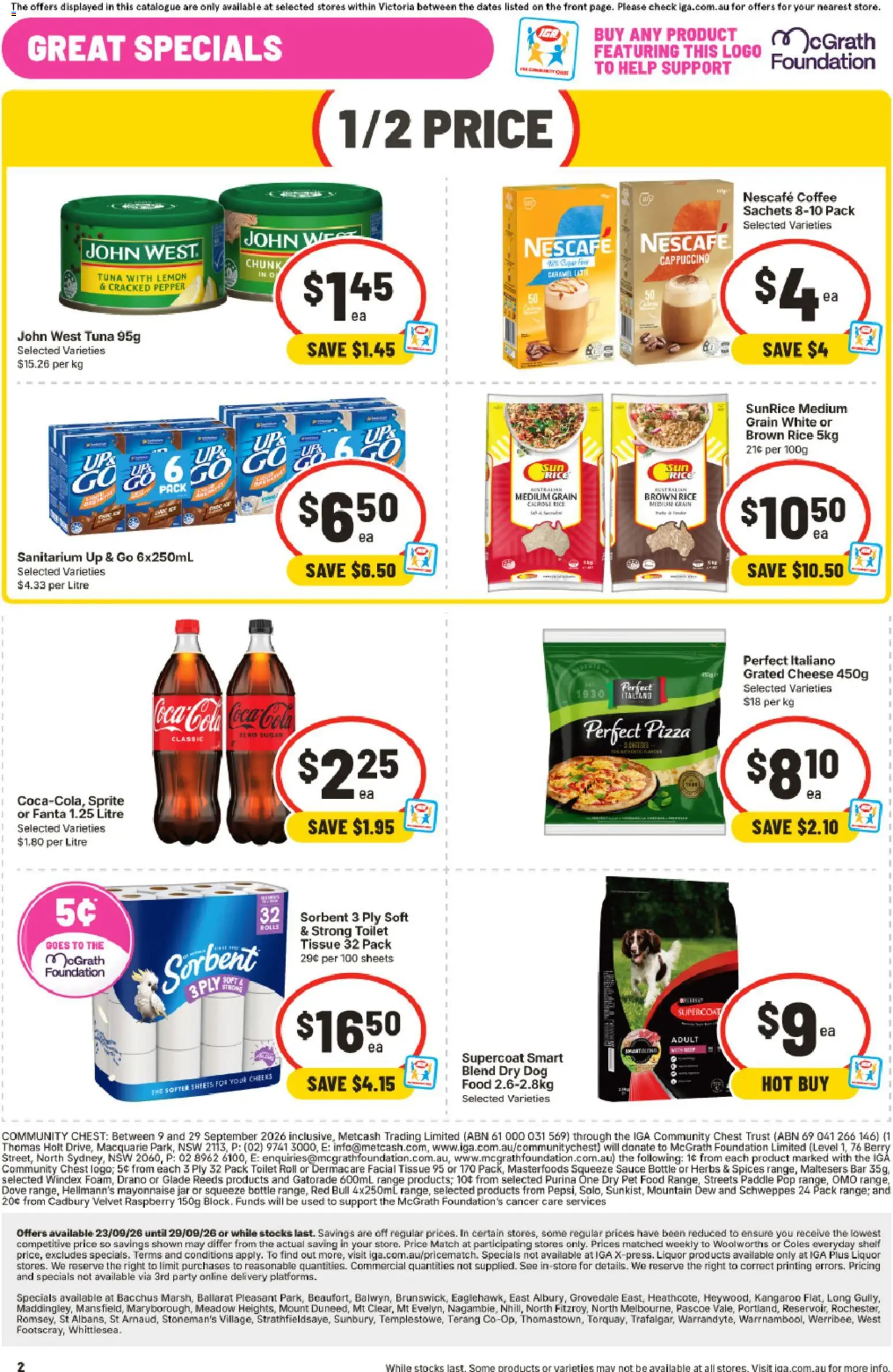 IGA catalogue - valid from 23/09/2026 | Page: 32
