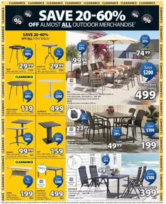 Preview of JYSK weekly flyer from shop JYSK valid from Jul 2, 2026 | Page: 5 | Products: Umbrella, Table, Chair, Coffee