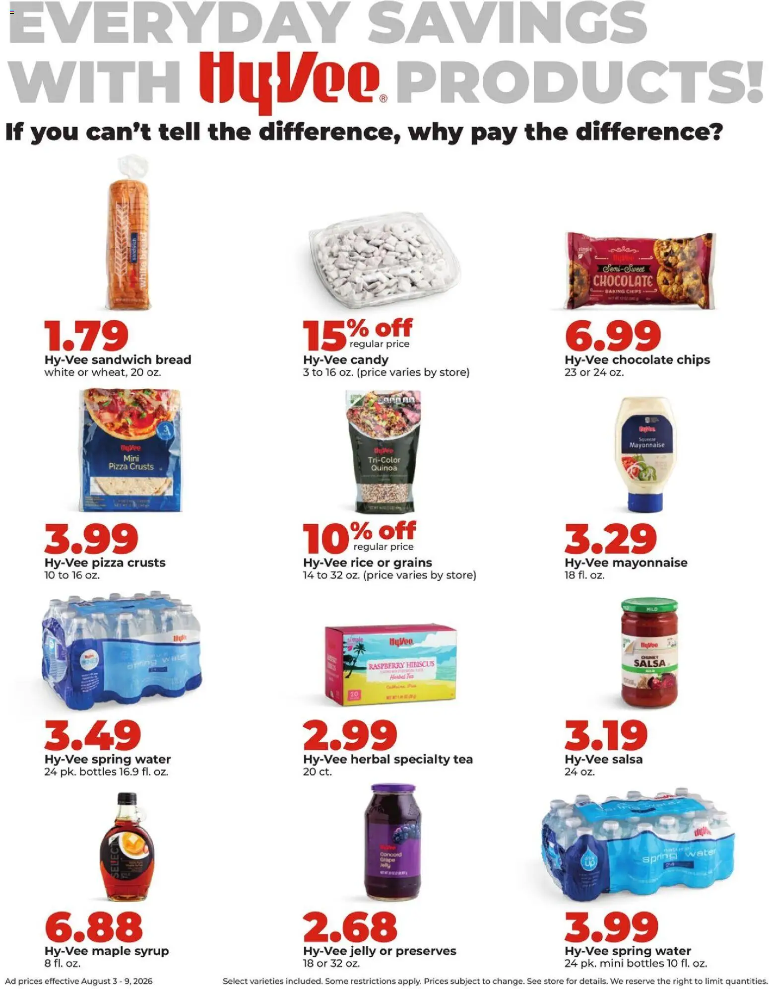 HyVee Weekly Ad - valid from 08/03/2026 | Page: 17