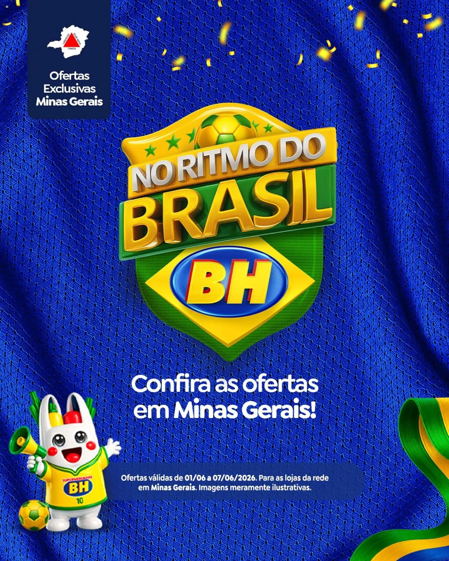 Supermercados BH Folheto - válido de 01.06.2026 | Página: 1