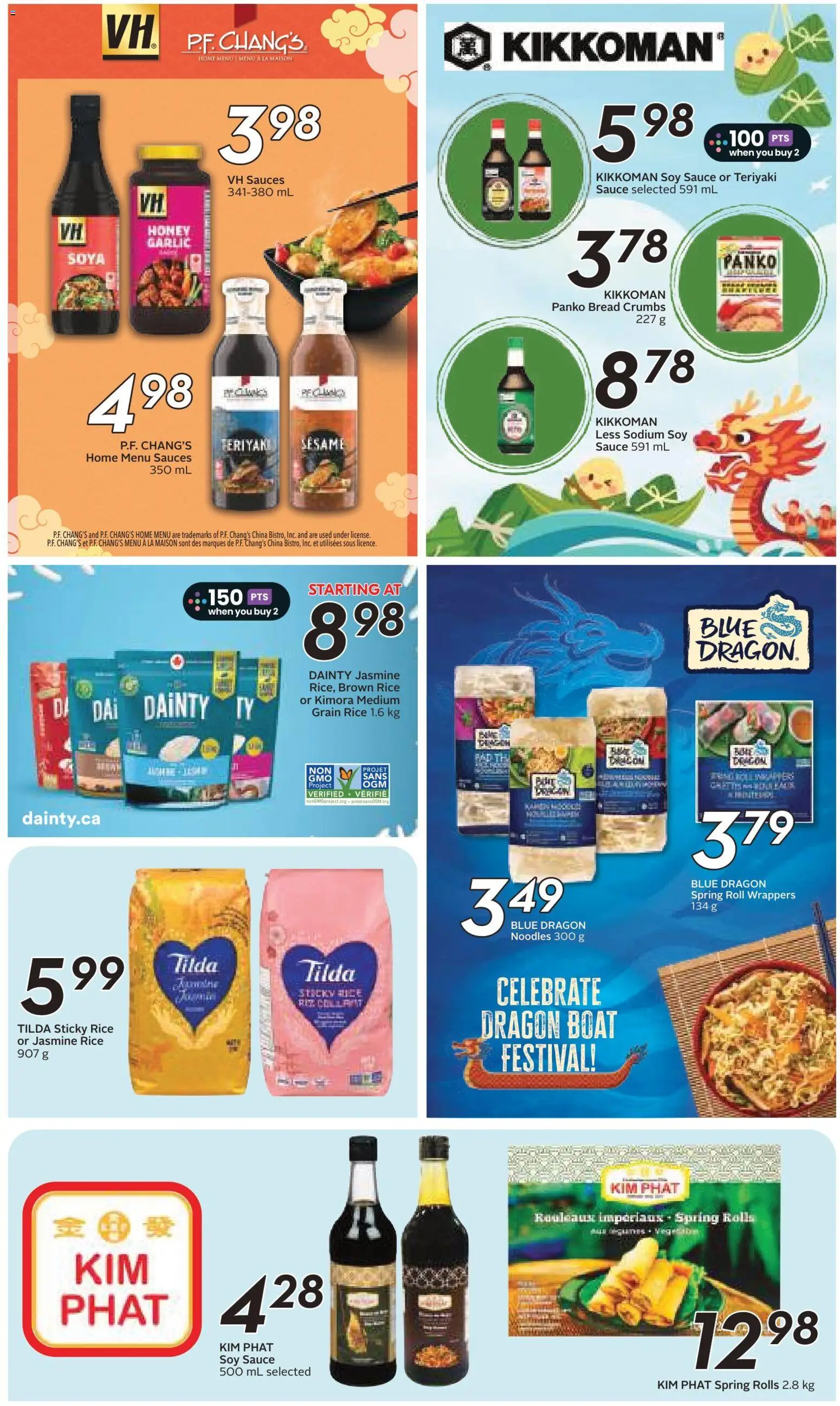 Safeway flyer valid from 04.06.2026 | Page: 16 | Products: Rice, Noodles, Bread