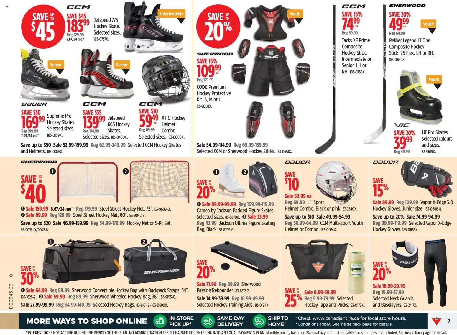 Canadian Tire flyer valid from Oct 22, 2026 | Page: 6