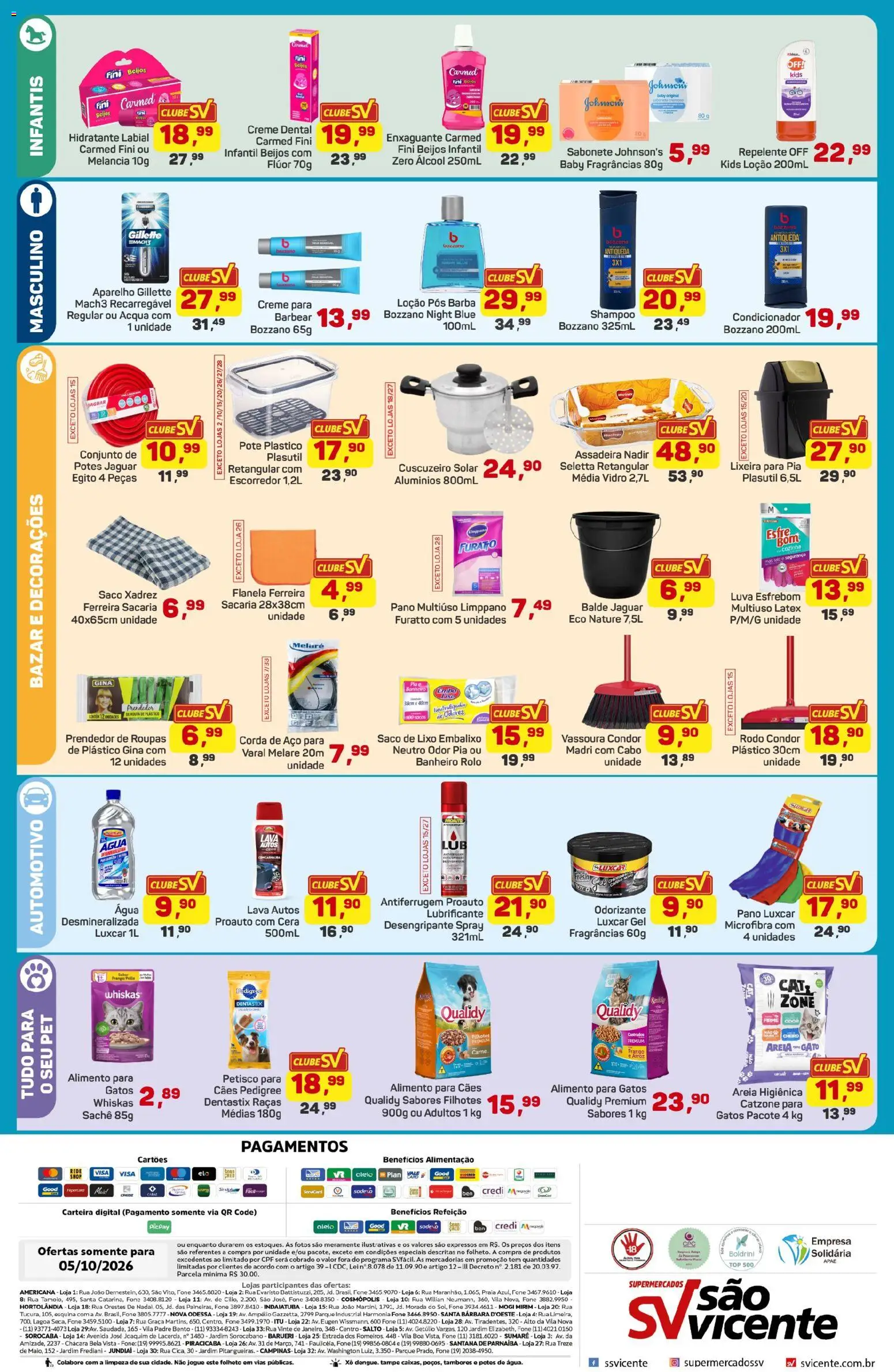 Supermercados São Vicente Folheto - válido de 05/10/2026 | Página: 2
